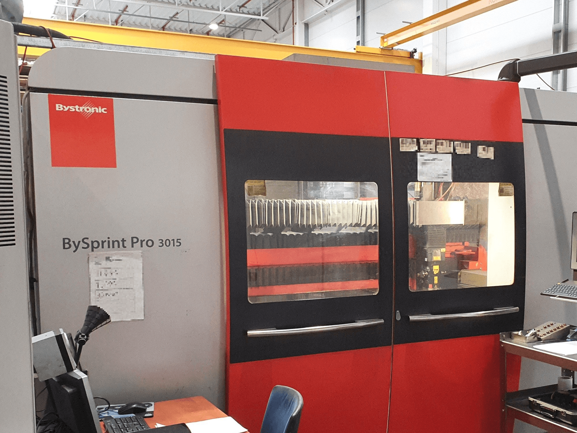 Mašīnas Bystronic BySprint Pro 3015 pretskats