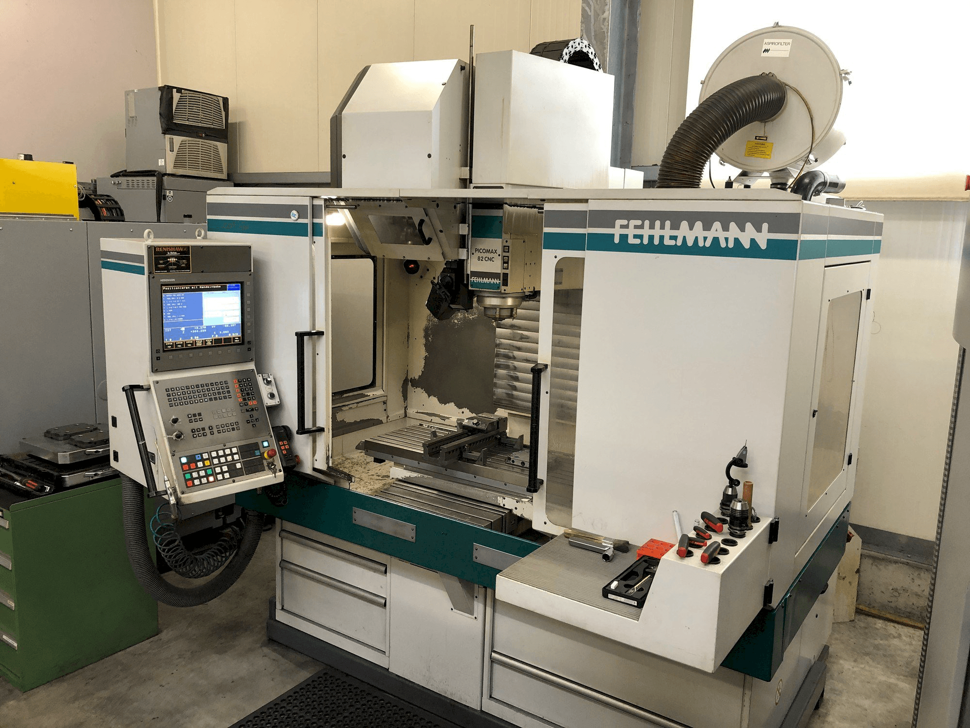 Mašīnas FEHLMANN PICOMAX 82 CNC pretskats