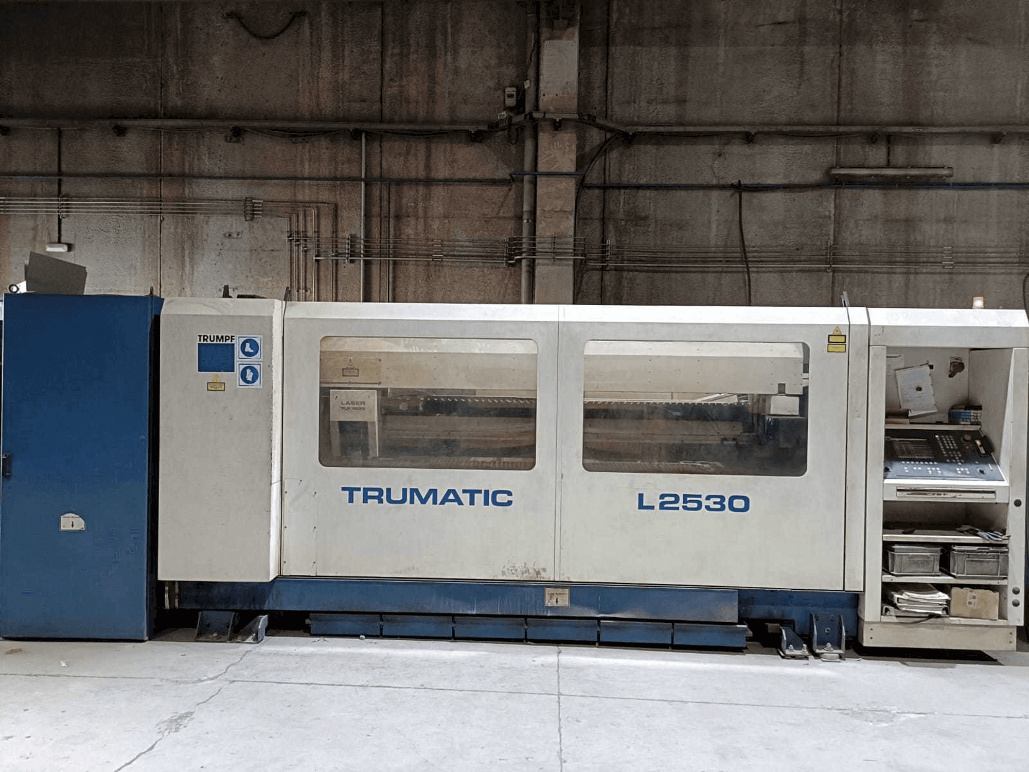 Mašīnas Trumpf Trumatic L2530 pretskats
