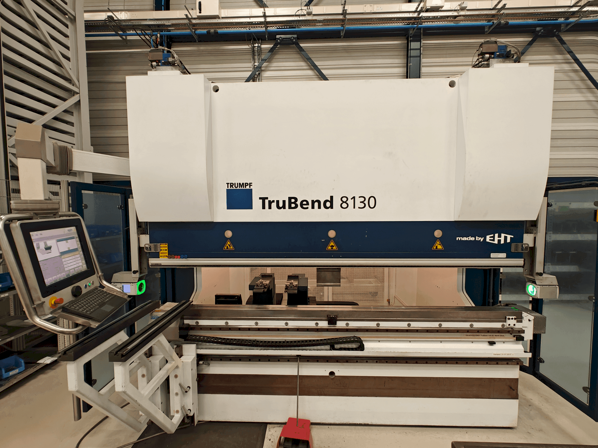 Mašīnas TRUMPF EHT TruBend 8130-30 pretskats