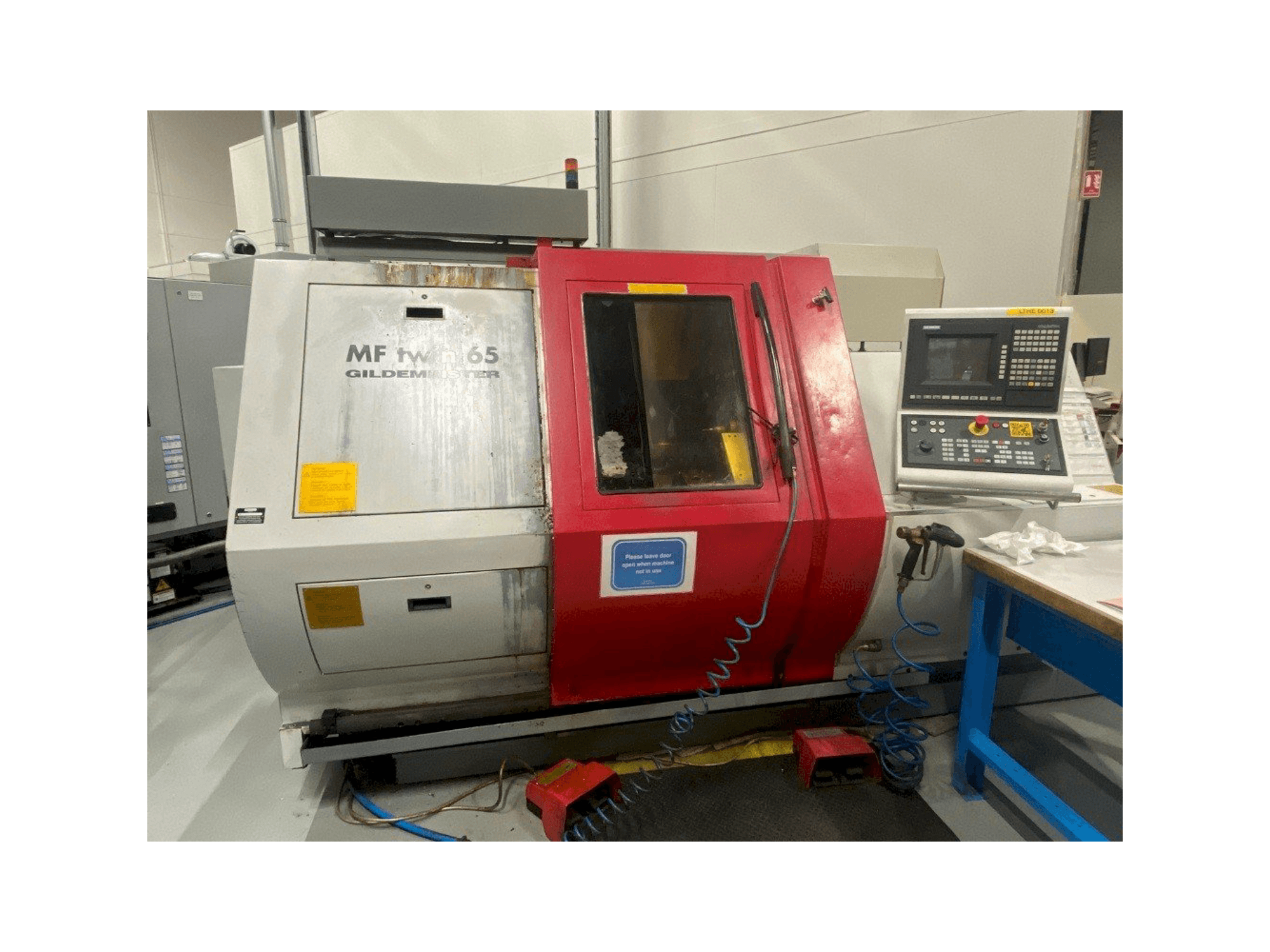 Mašīnas Gildemeister MF65 Twin pretskats