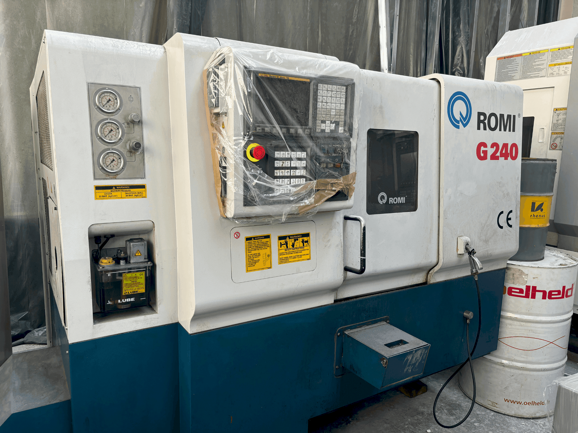 Mašīnas Romi G240 pretskats