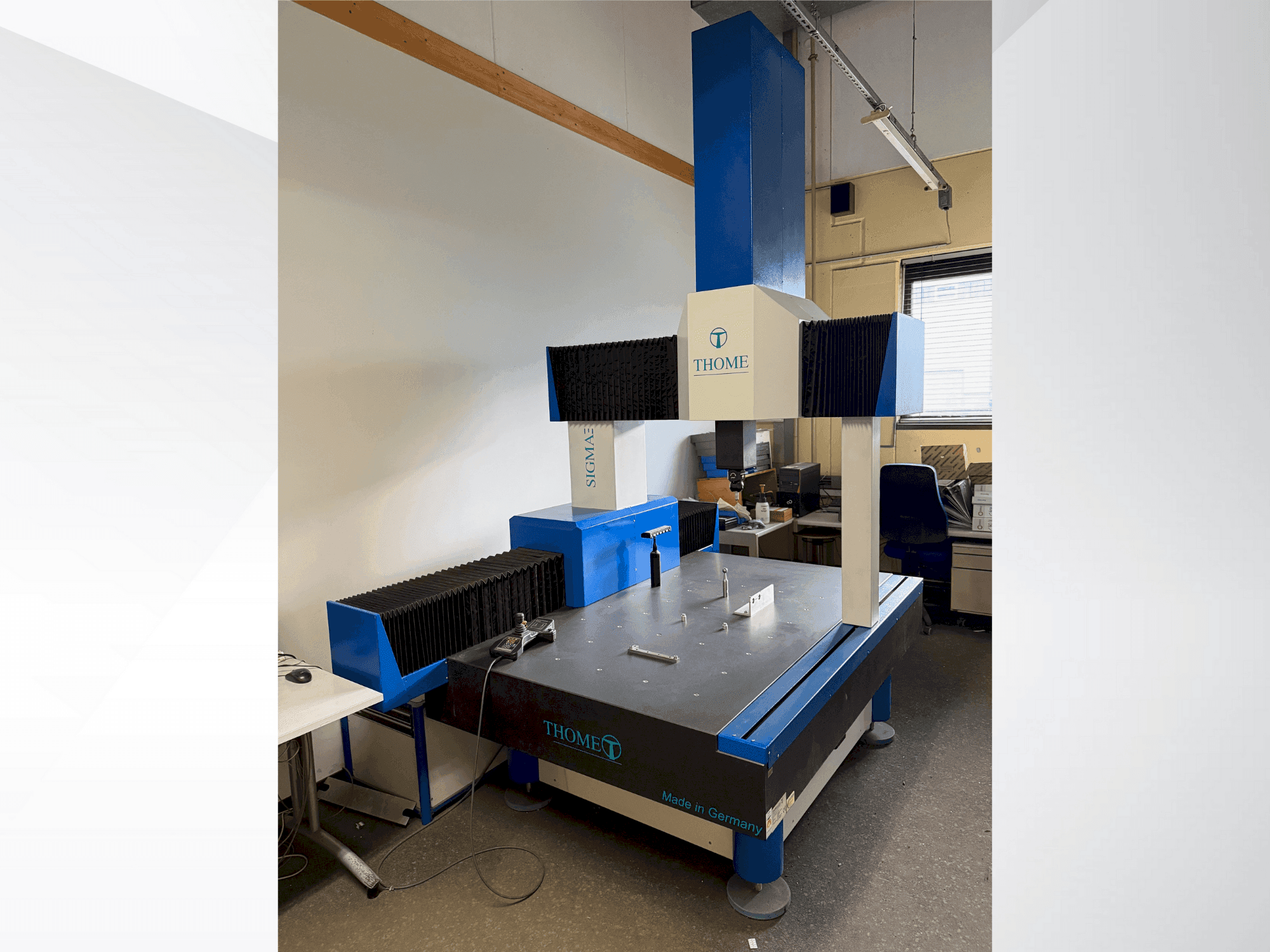 Mašīnas THOME Prazision 3D Sigma pretskats