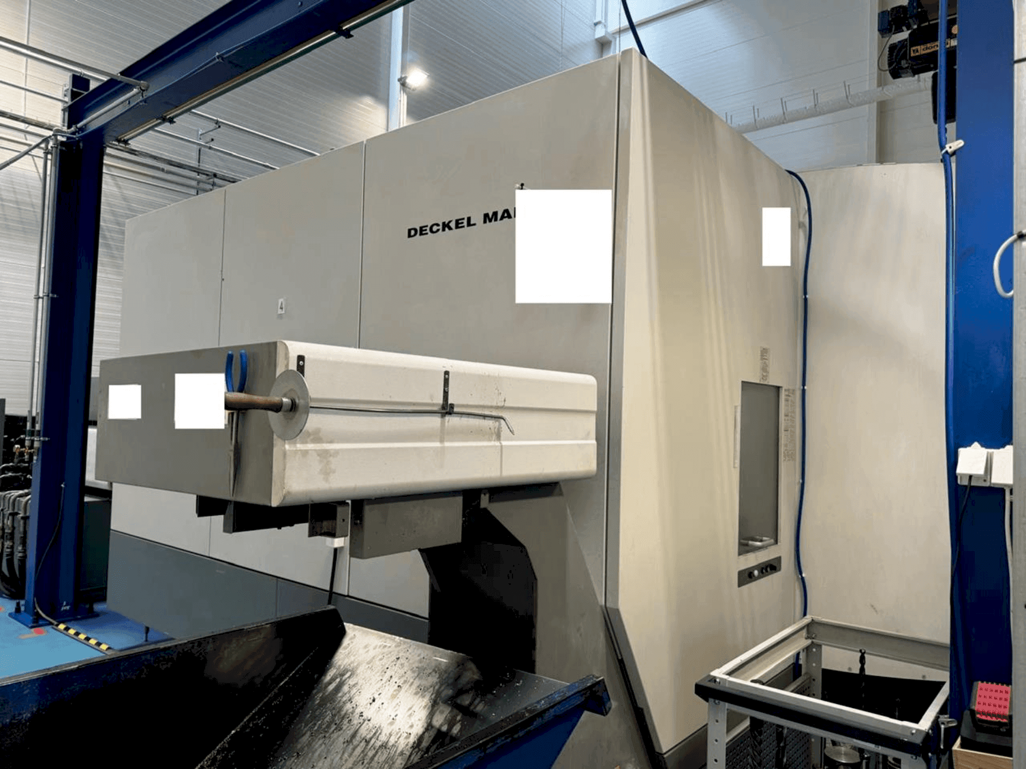 Mašīnas DMG MORI DMC 125 FD duoBLOCK pretskats