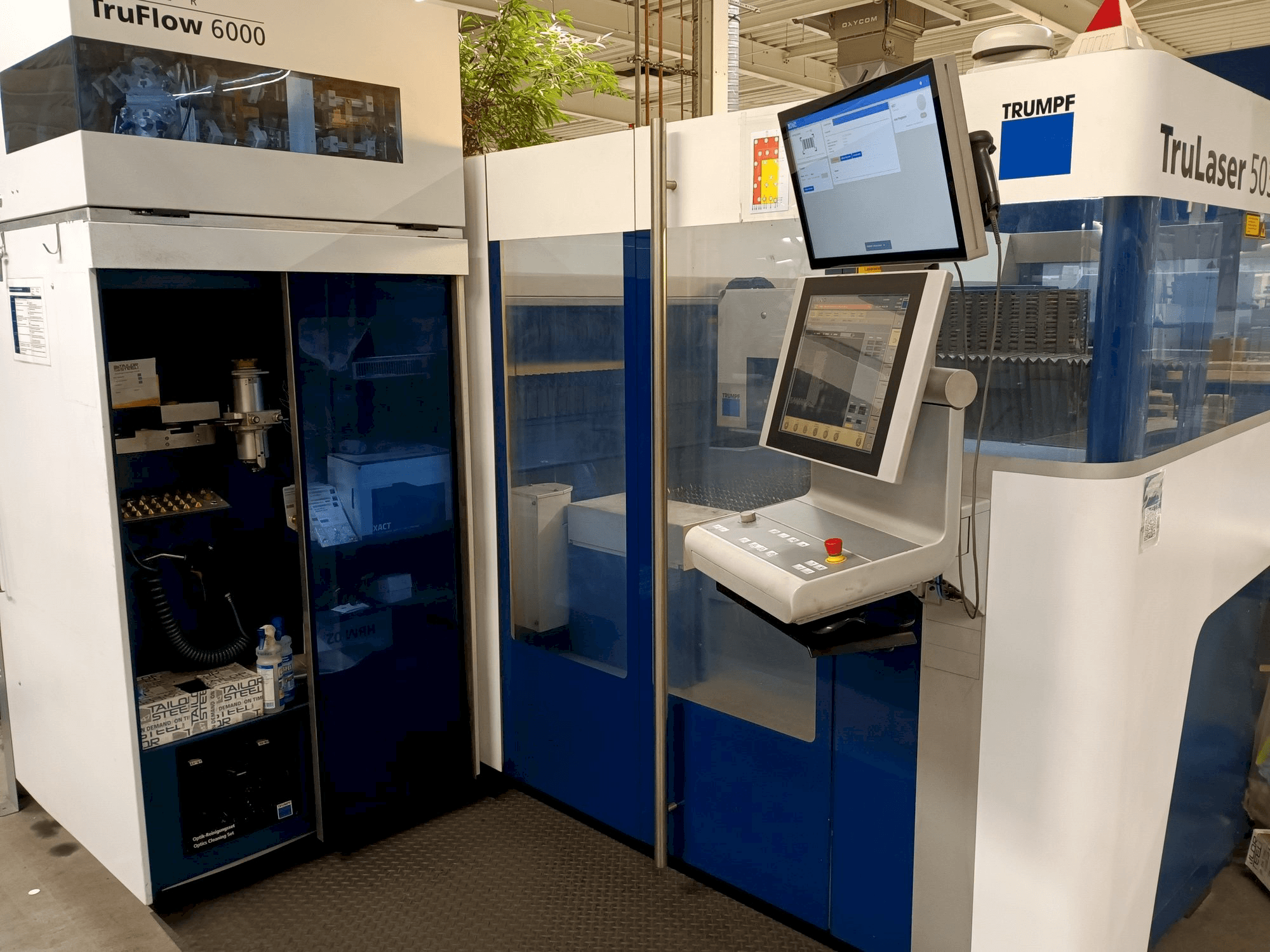 Mašīnas TRUMPF TruLaser 5030 6,0kW Co2 + LiftMaster pretskats