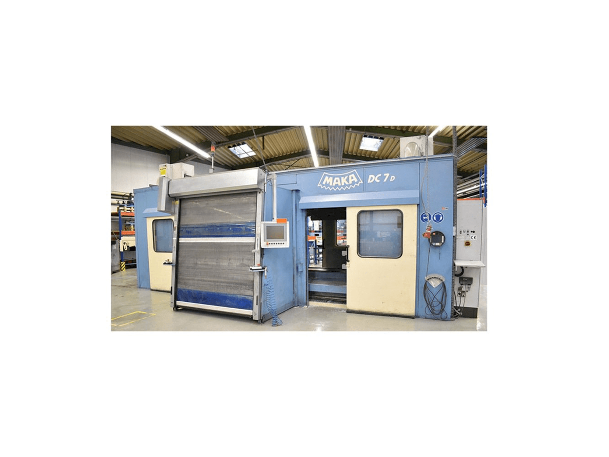 Mašīnas MAKA DC 7 D pretskats