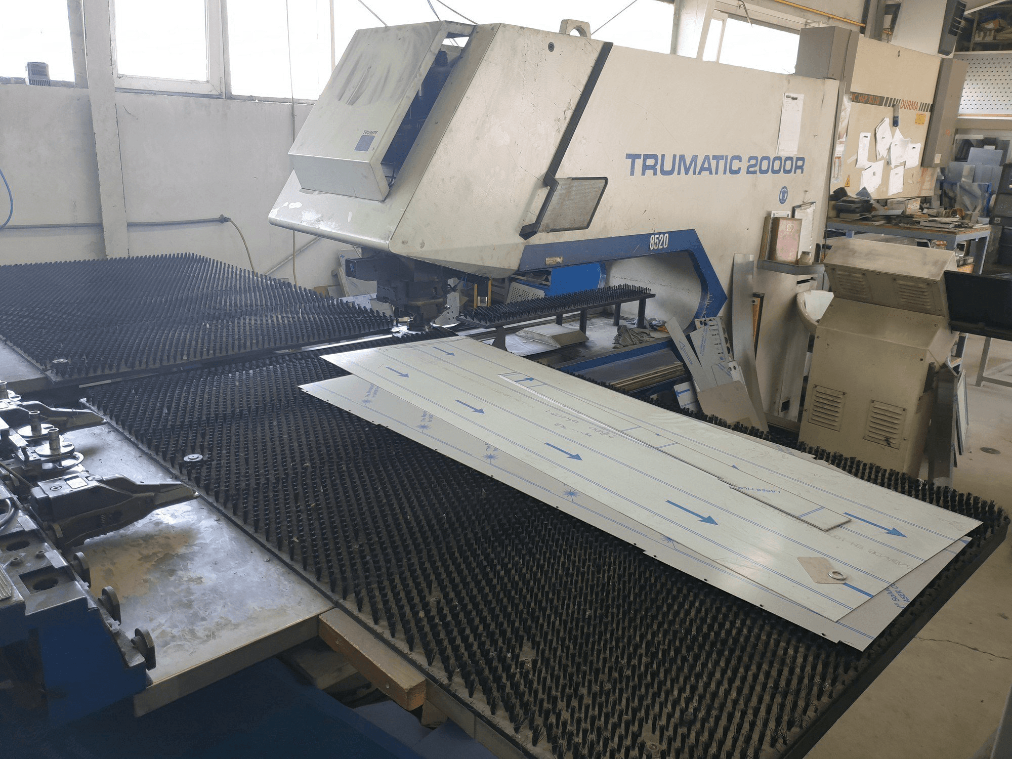 Mašīnas Trumpf Trumatic 2000R pretskats