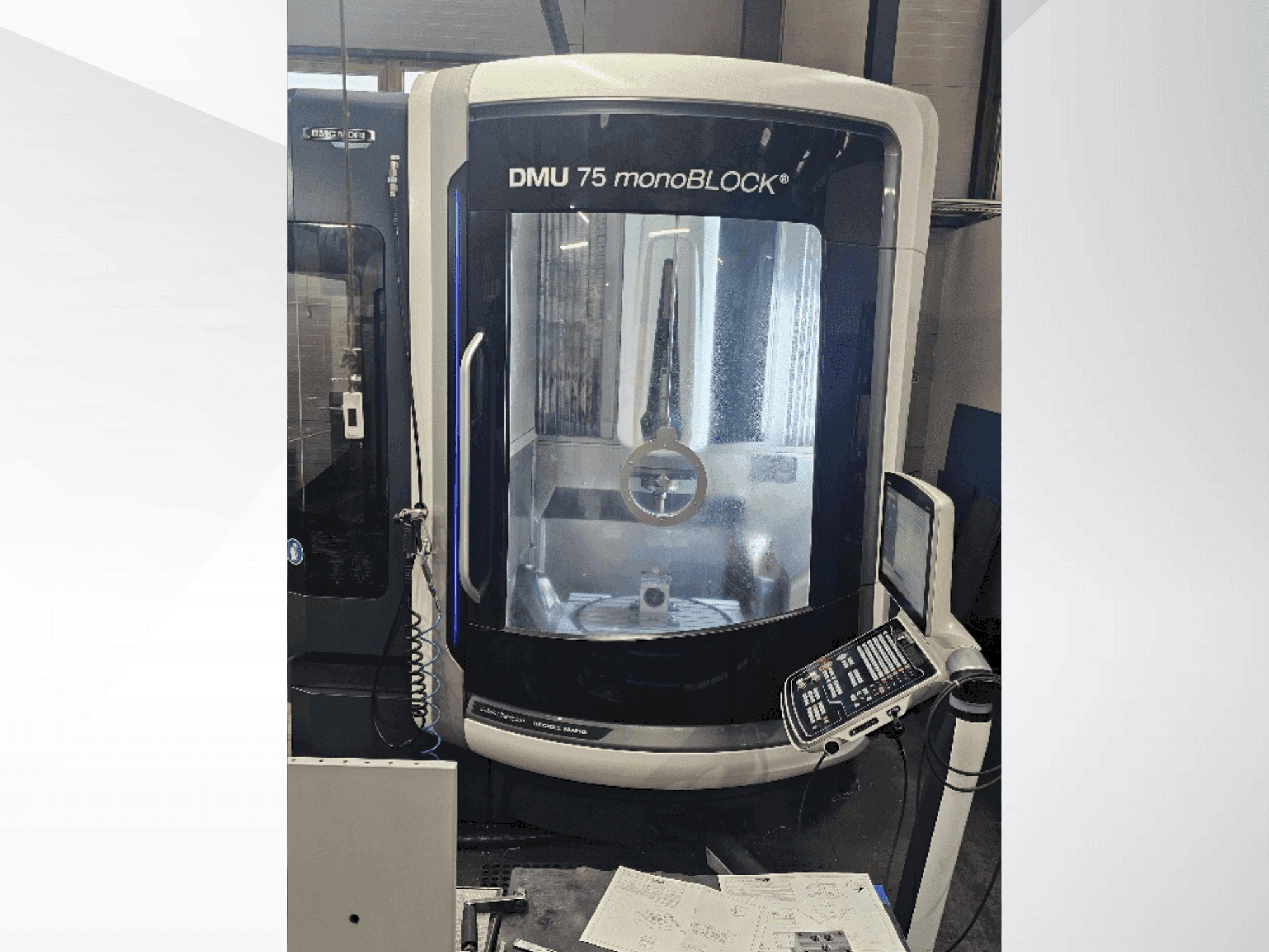 Mašīnas DMG MORI DMU 75 monoBlock pretskats