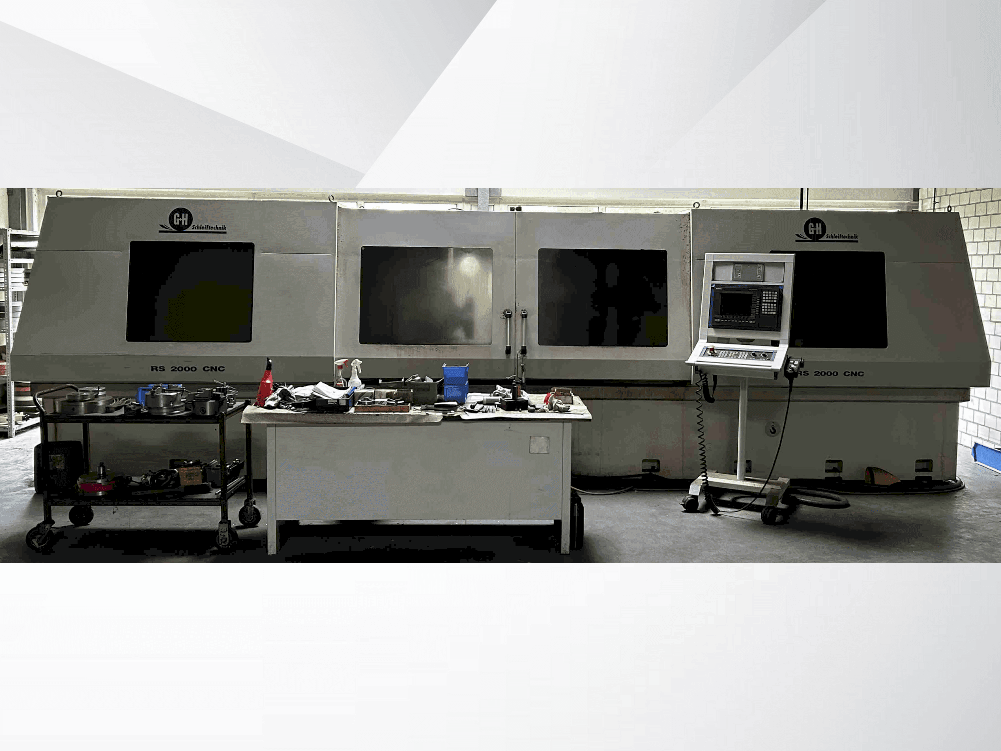 Mašīnas GEIBEL & HOTZ RS 2000 CNC pretskats