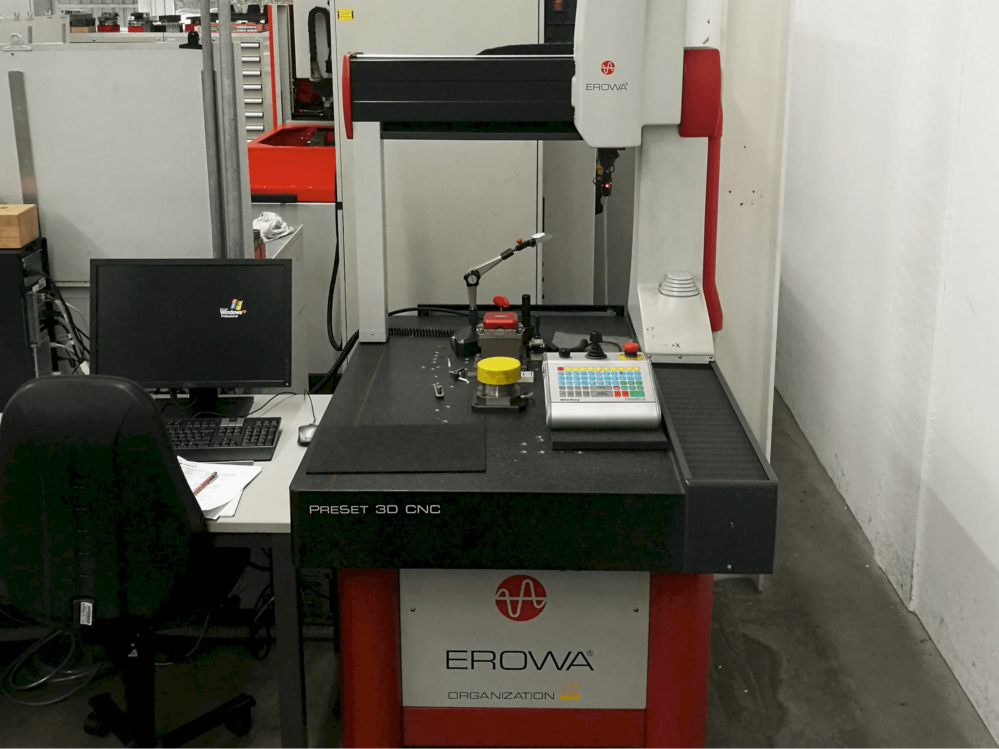 Mašīnas EROWA PreSet 3D CNC pretskats