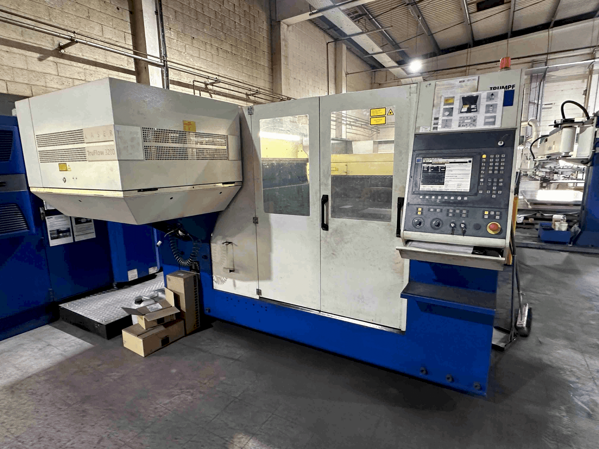 Mašīnas TRUMPF Trulaser 3030 pretskats