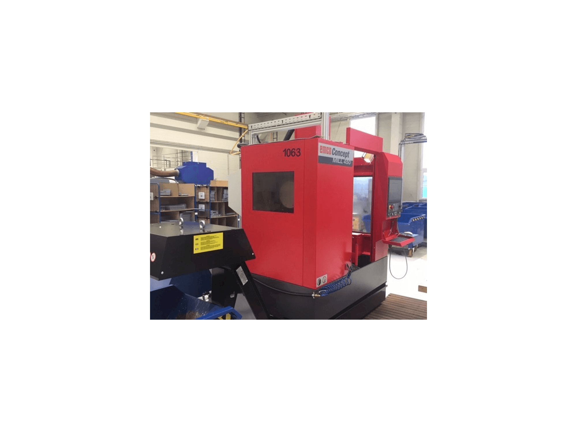 Mašīnas EMCO Concept Mill 450 pretskats