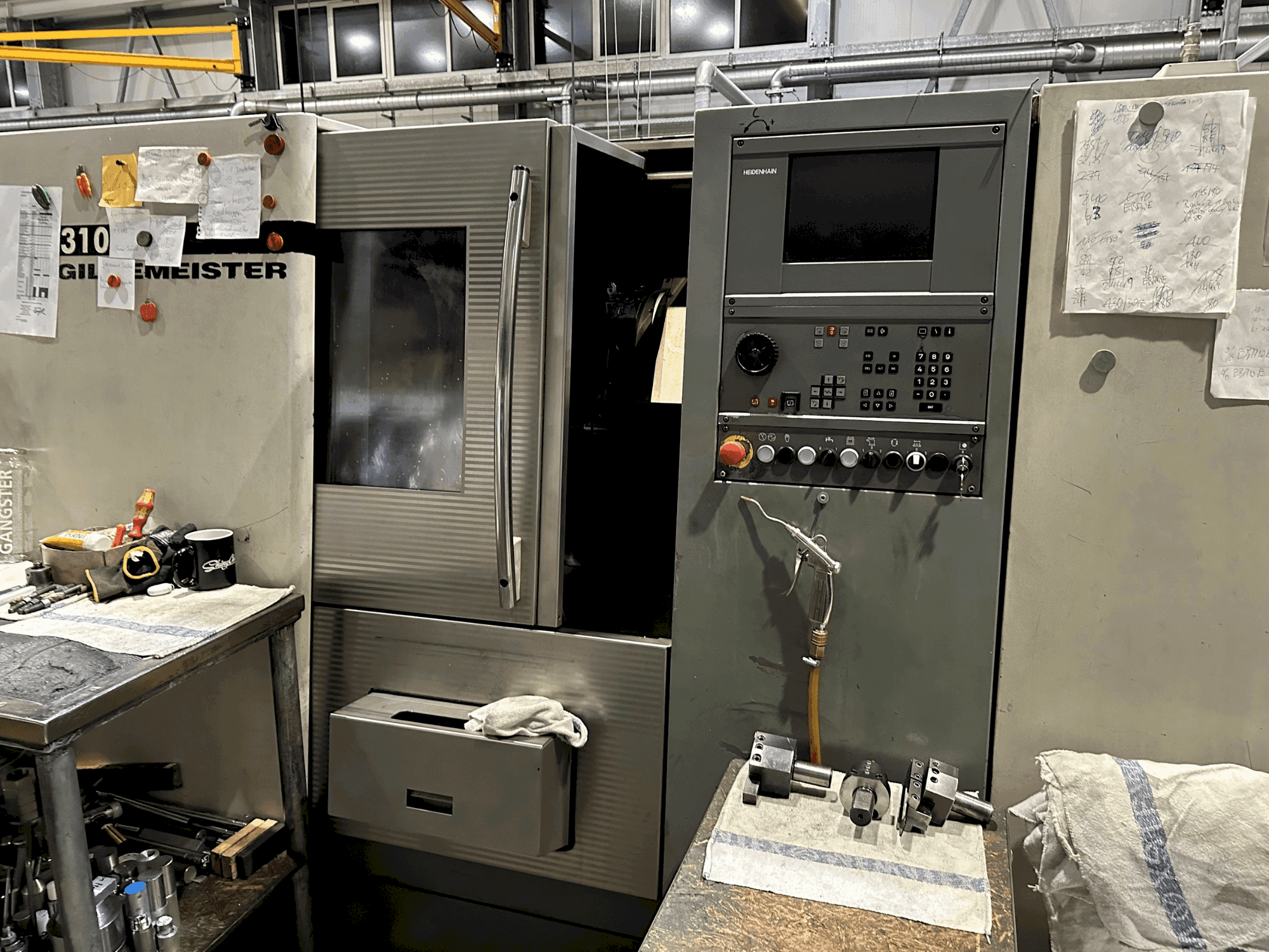 Mašīnas Gildemeister CTX 310 pretskats