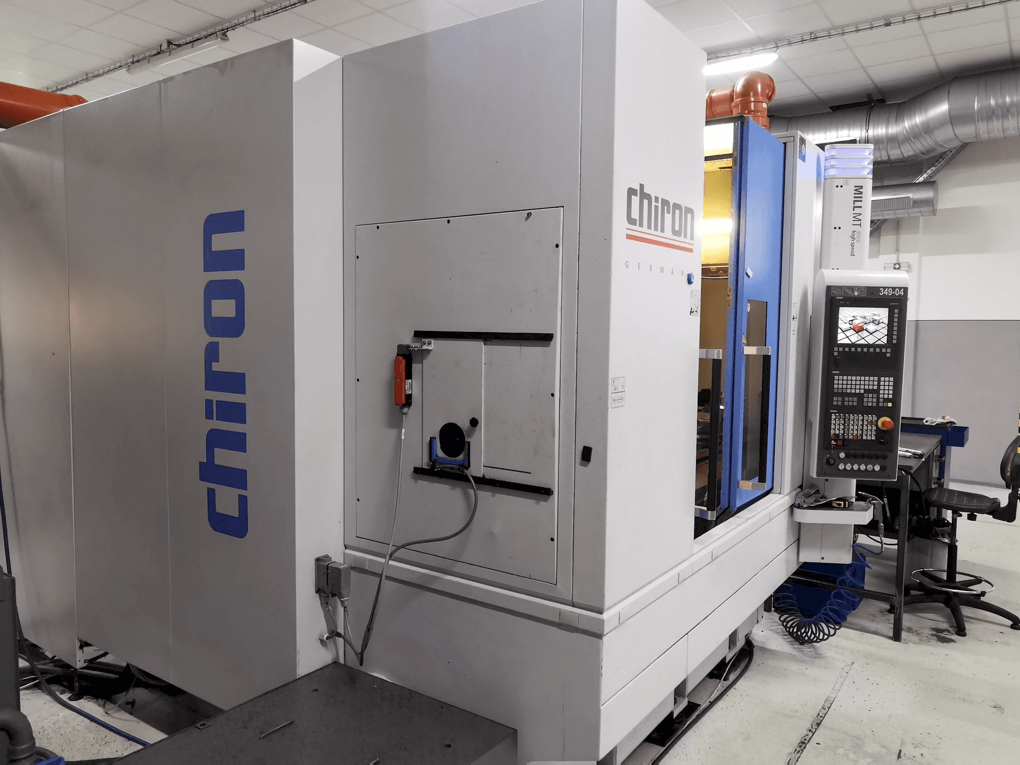 Mašīnas CHIRON MILL 800 pretskats
