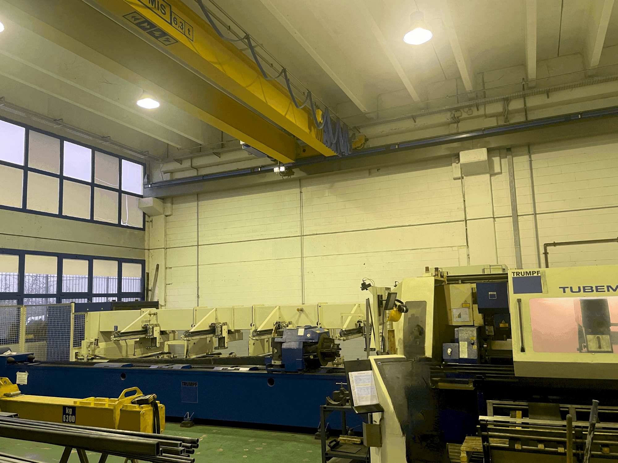 Mašīnas TRUMPF TUBEMATIC 3.2 kw pretskats