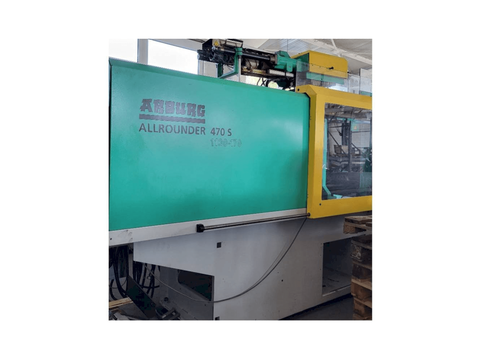 Mašīnas Arburg Allrounder 470S 1100 - 170/170 pretskats