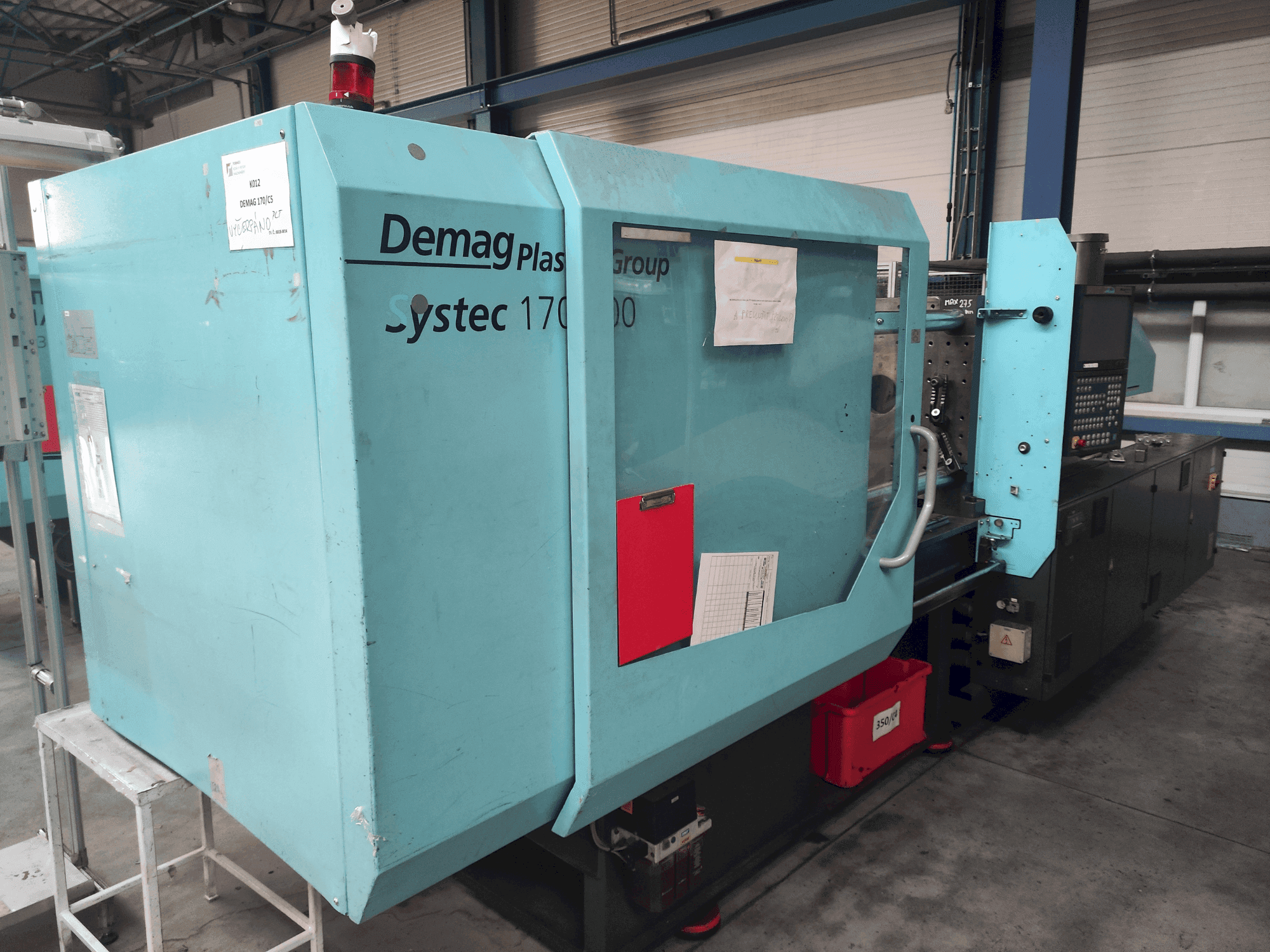 Mašīnas DEMAG Systec 170/520-600 pretskats