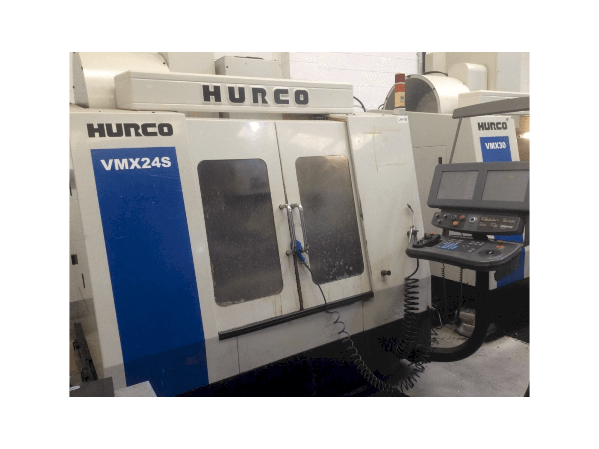 Mašīnas Hurco VMX24S pretskats
