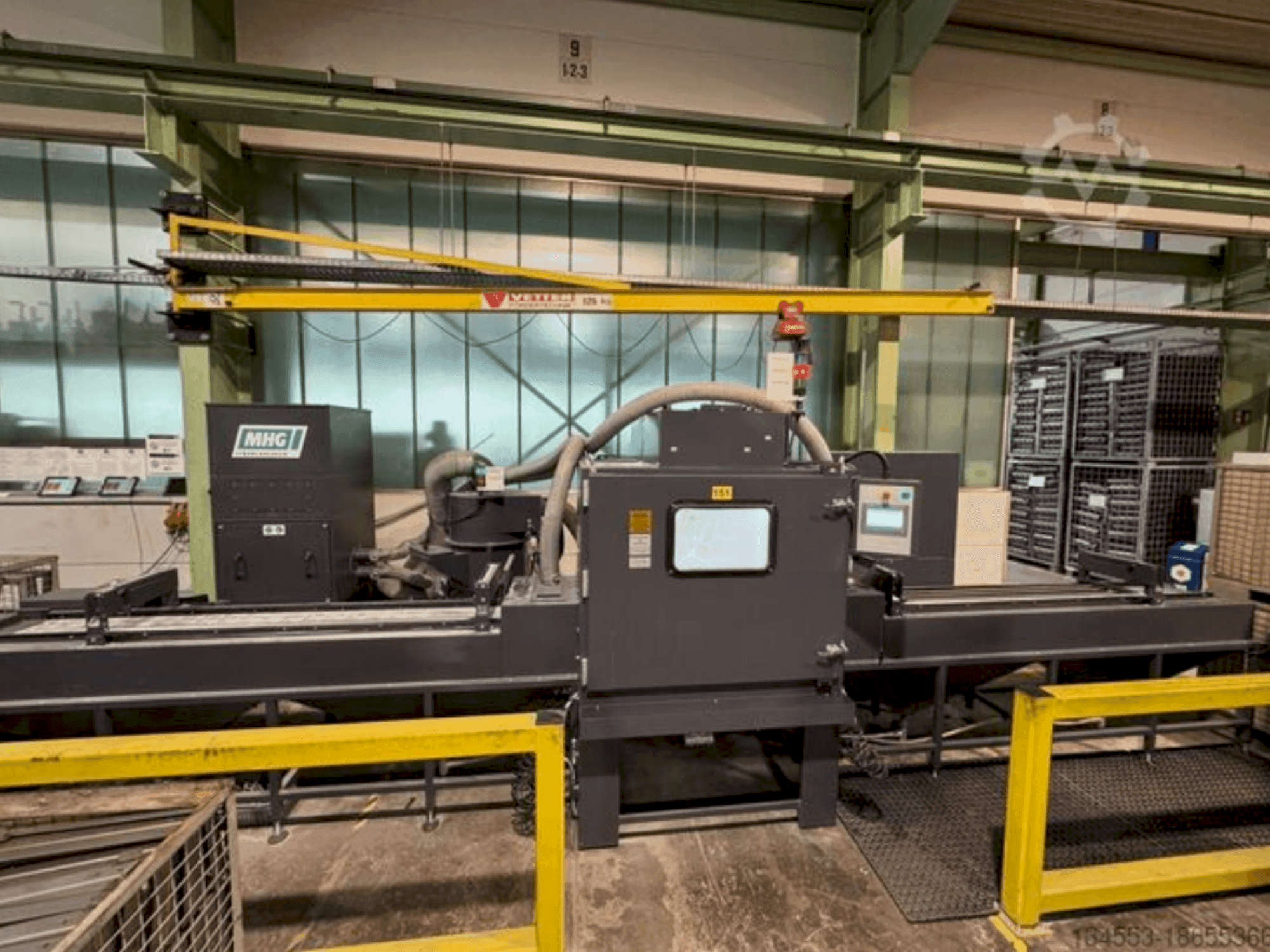 Mašīnas MHG SMG 160 pretskats