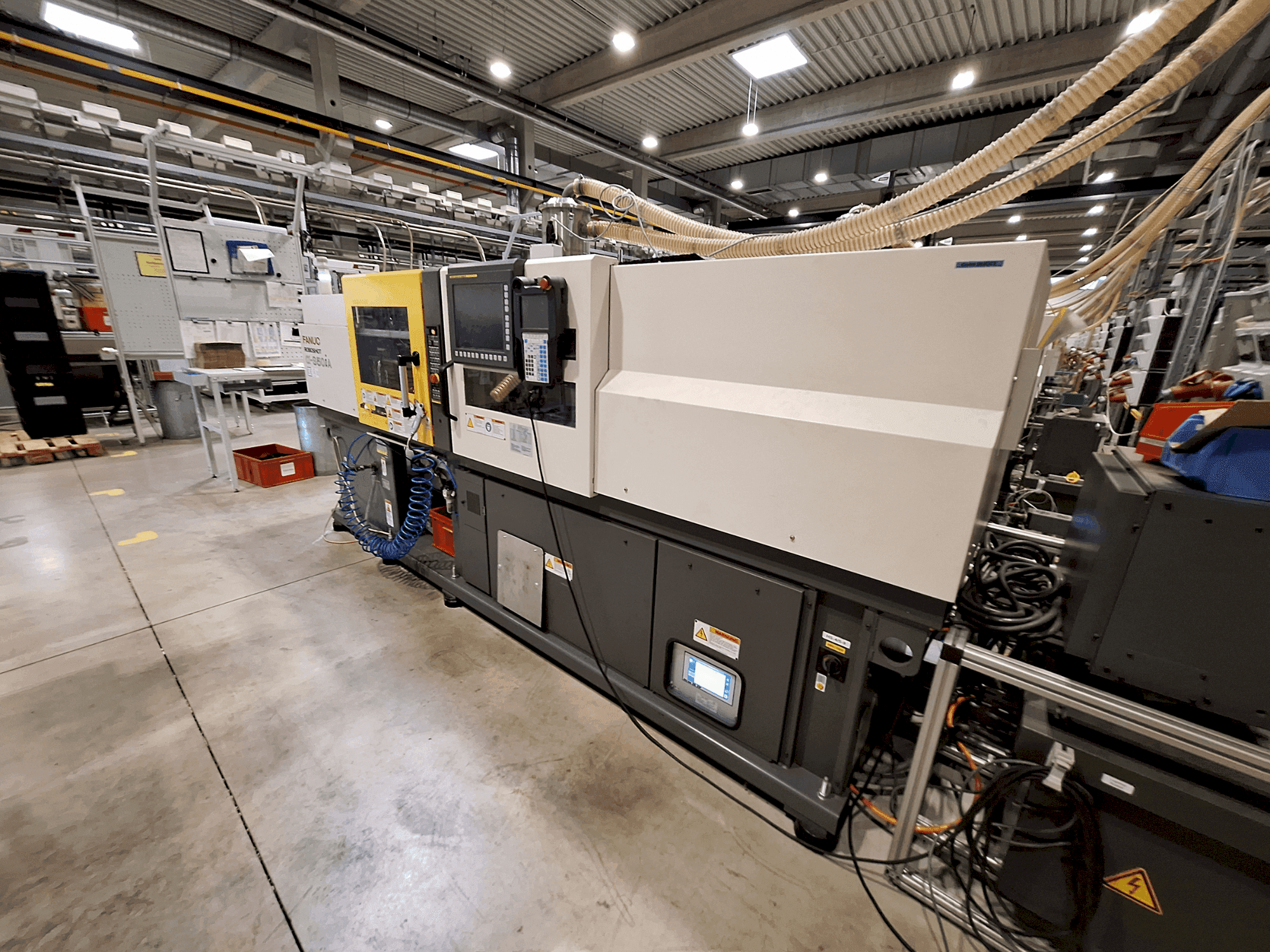 Mašīnas FANUC Roboshot S50iA pretskats