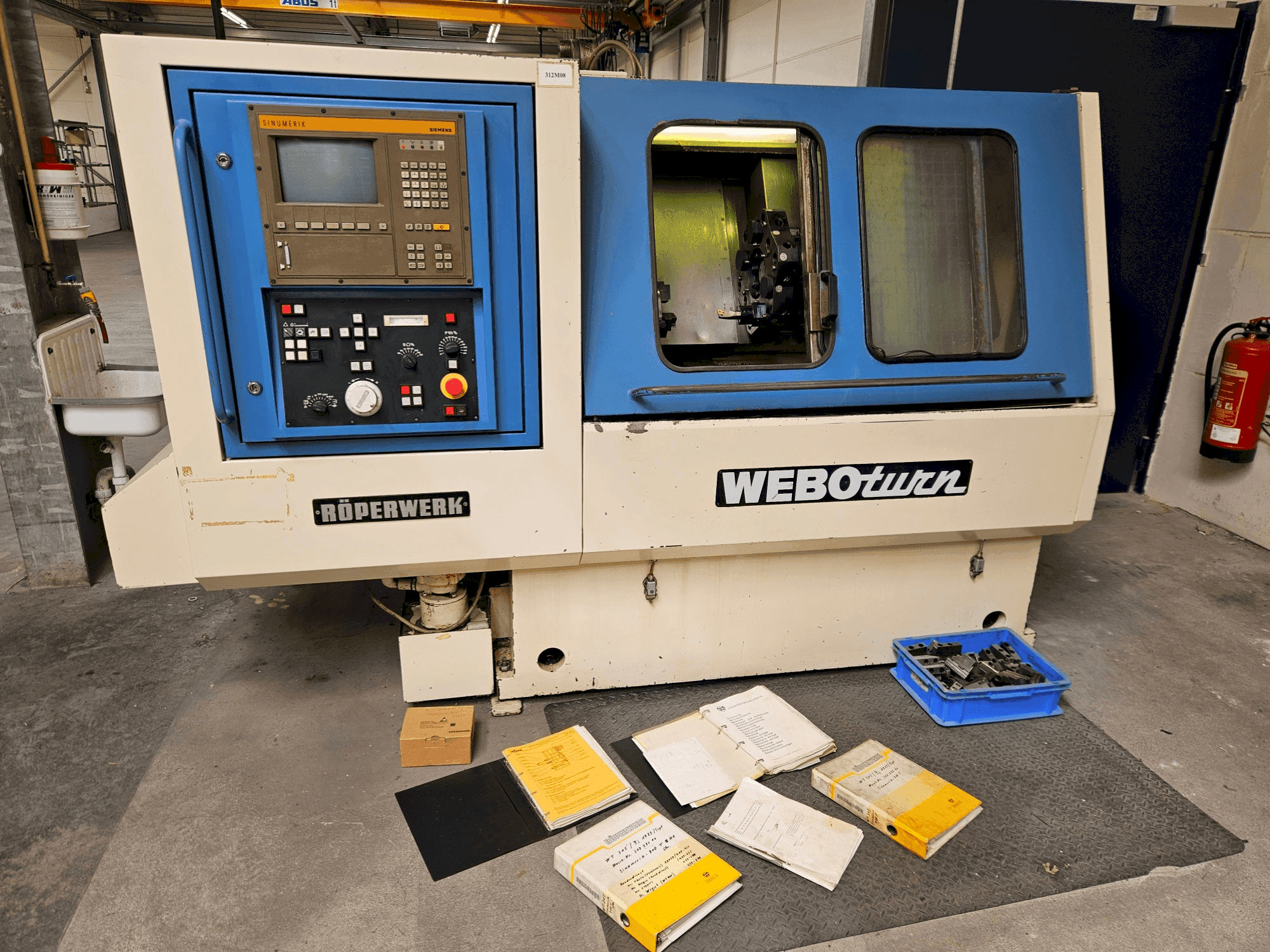 Mašīnas ROEPERWERK WEBOturn 400 pretskats