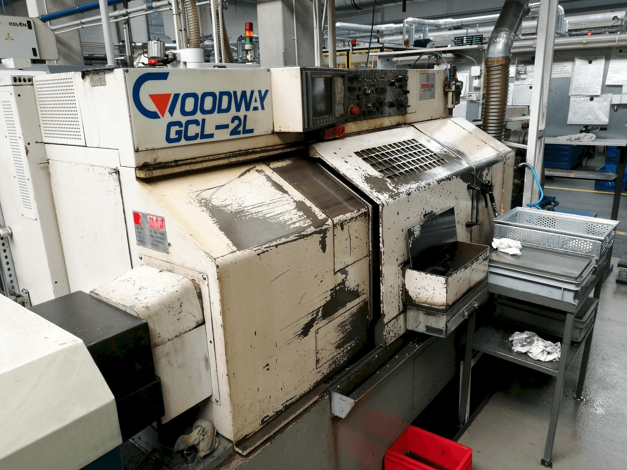 Mašīnas Goodway GCL-2L pretskats