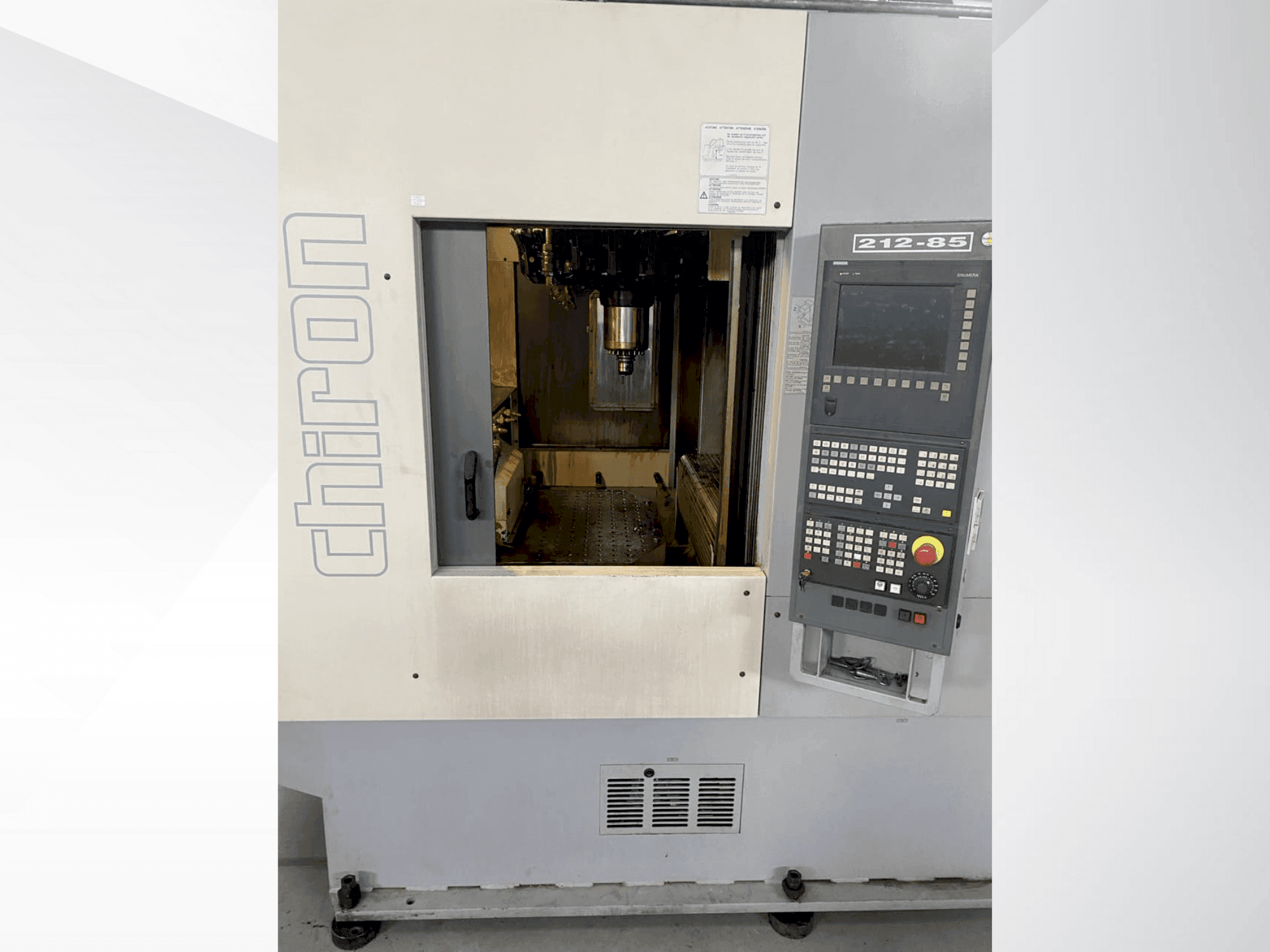 Mašīnas CHIRON DZ 18 W pretskats