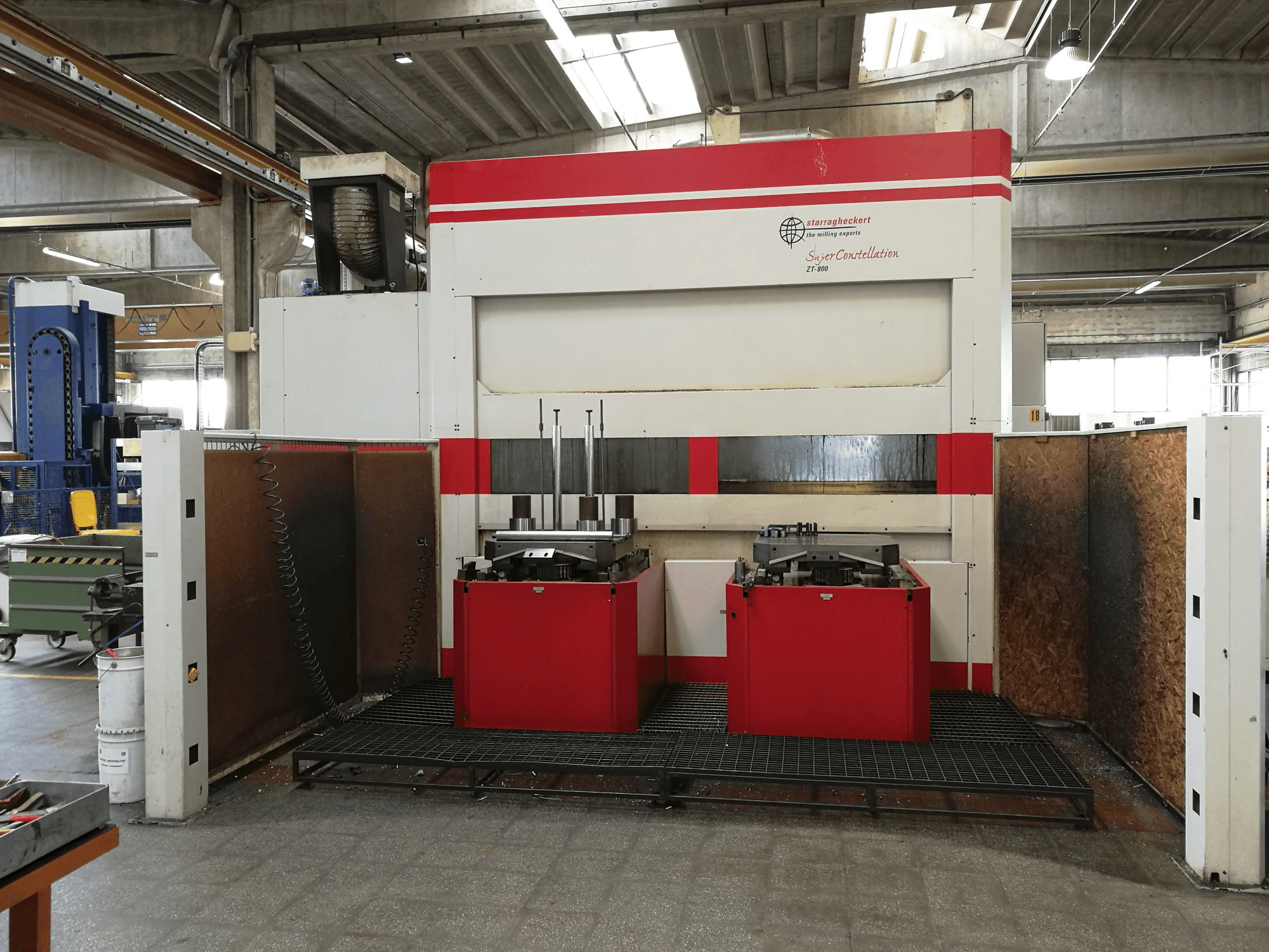 Mašīnas Starrag ZT 800/140 pretskats