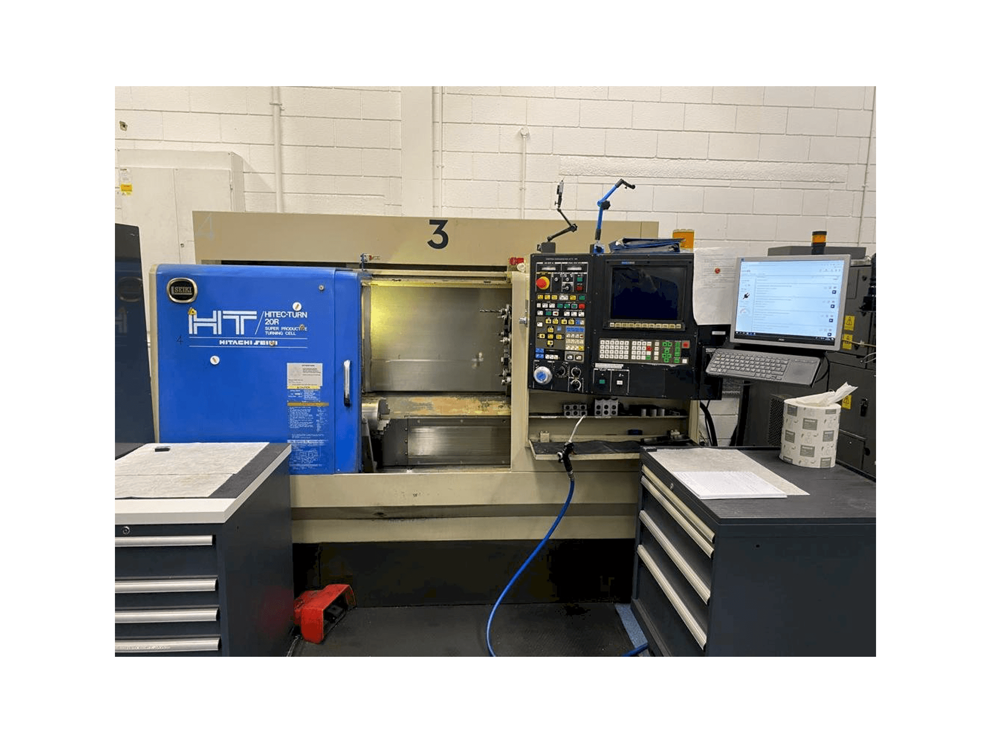 Mašīnas HITACHI SEIKI Hi Tech 20R pretskats