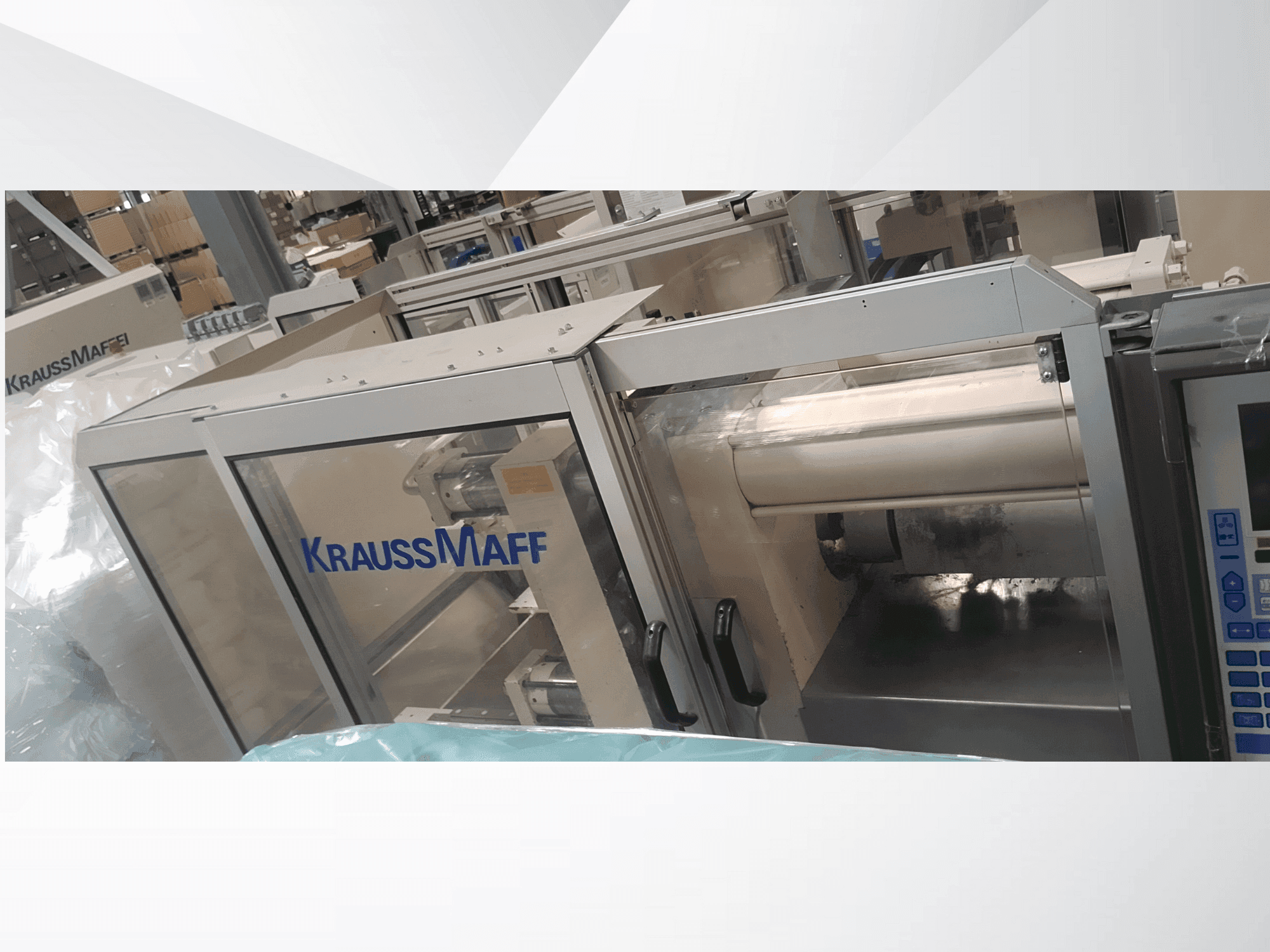 Mašīnas Krauss Maffei 340 c2/80 pretskats