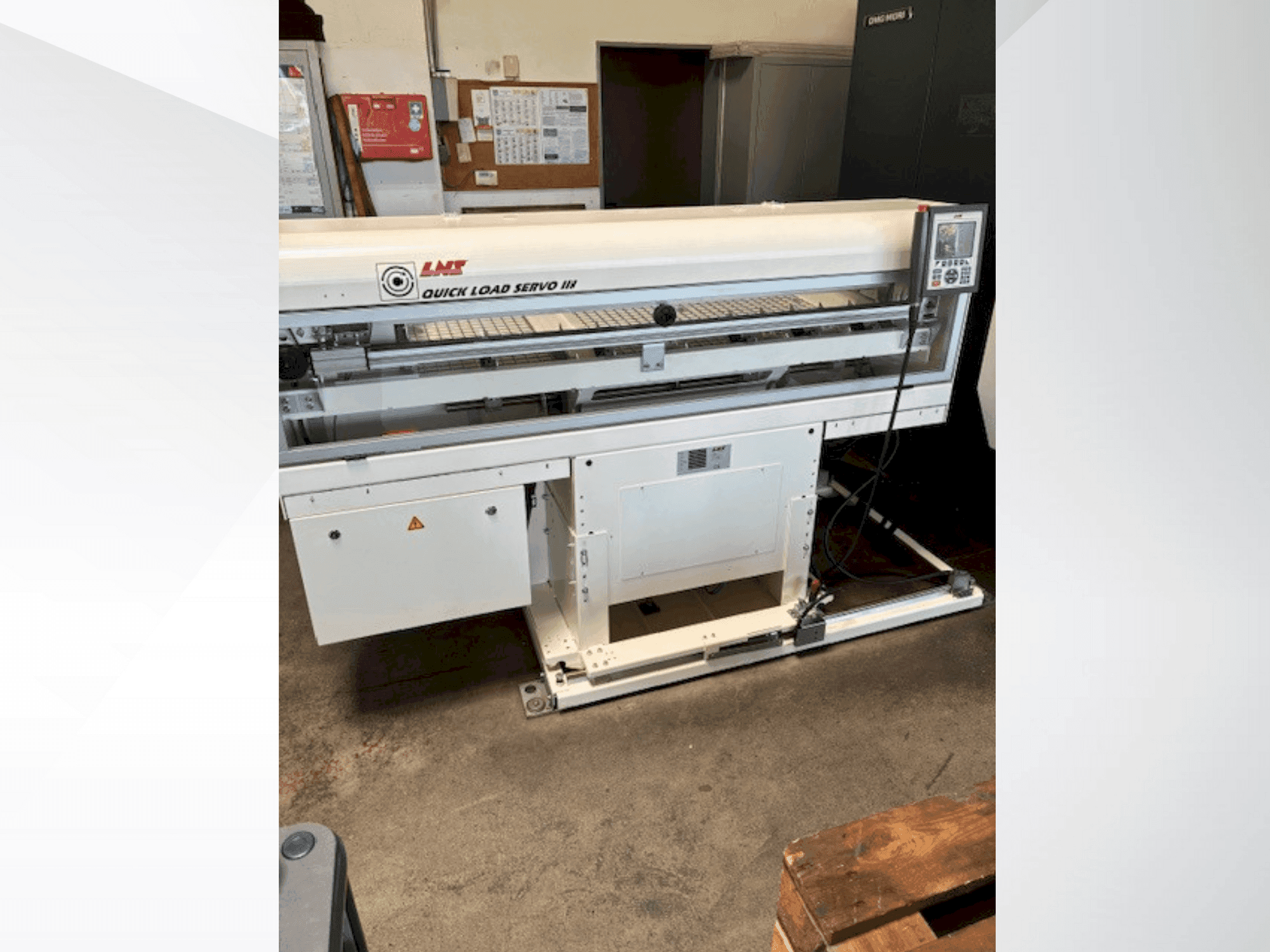 Mašīnas LNS Quick Load Servo 3 pretskats