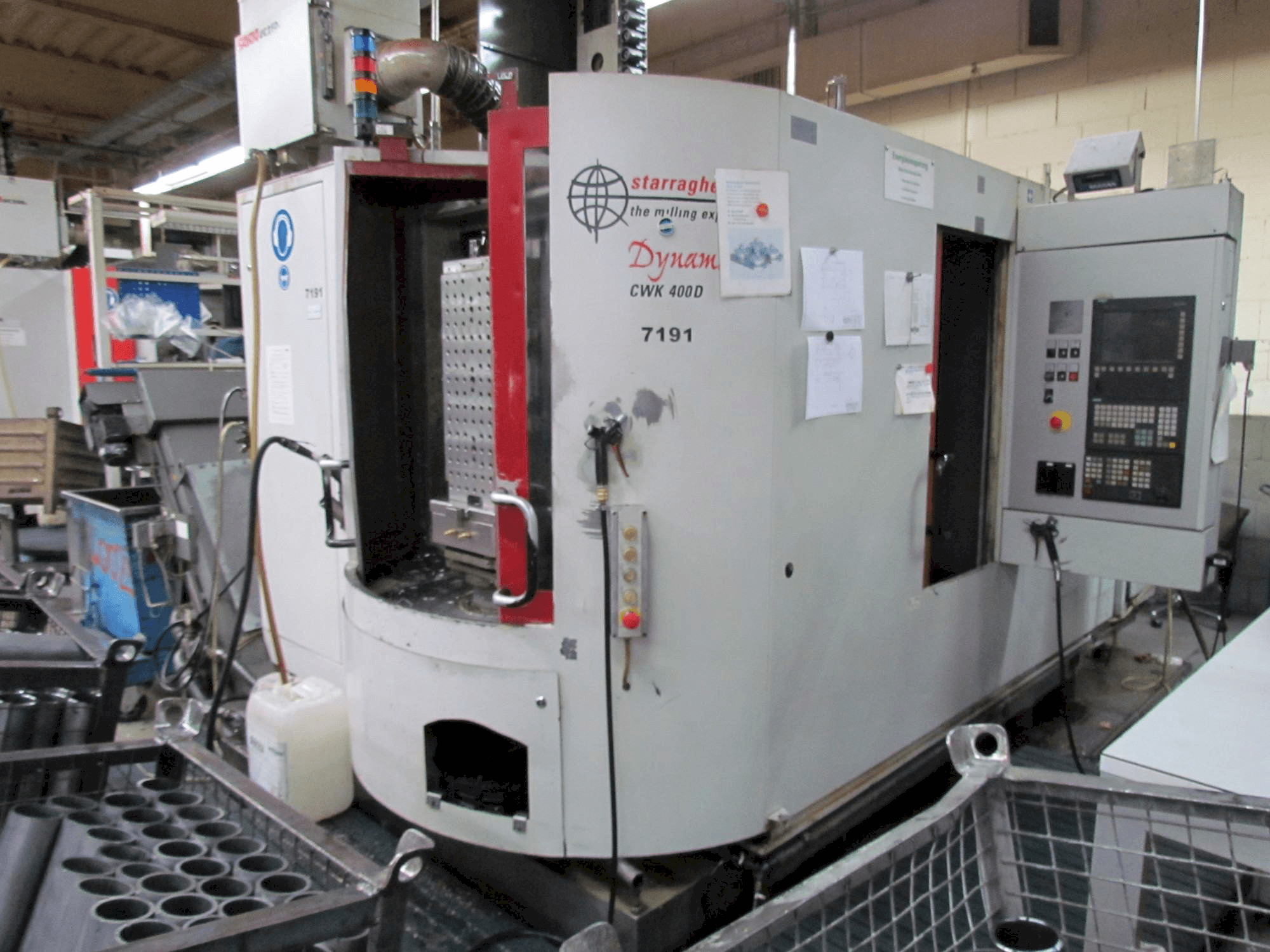 Mašīnas Heckert CWK 400 D pretskats