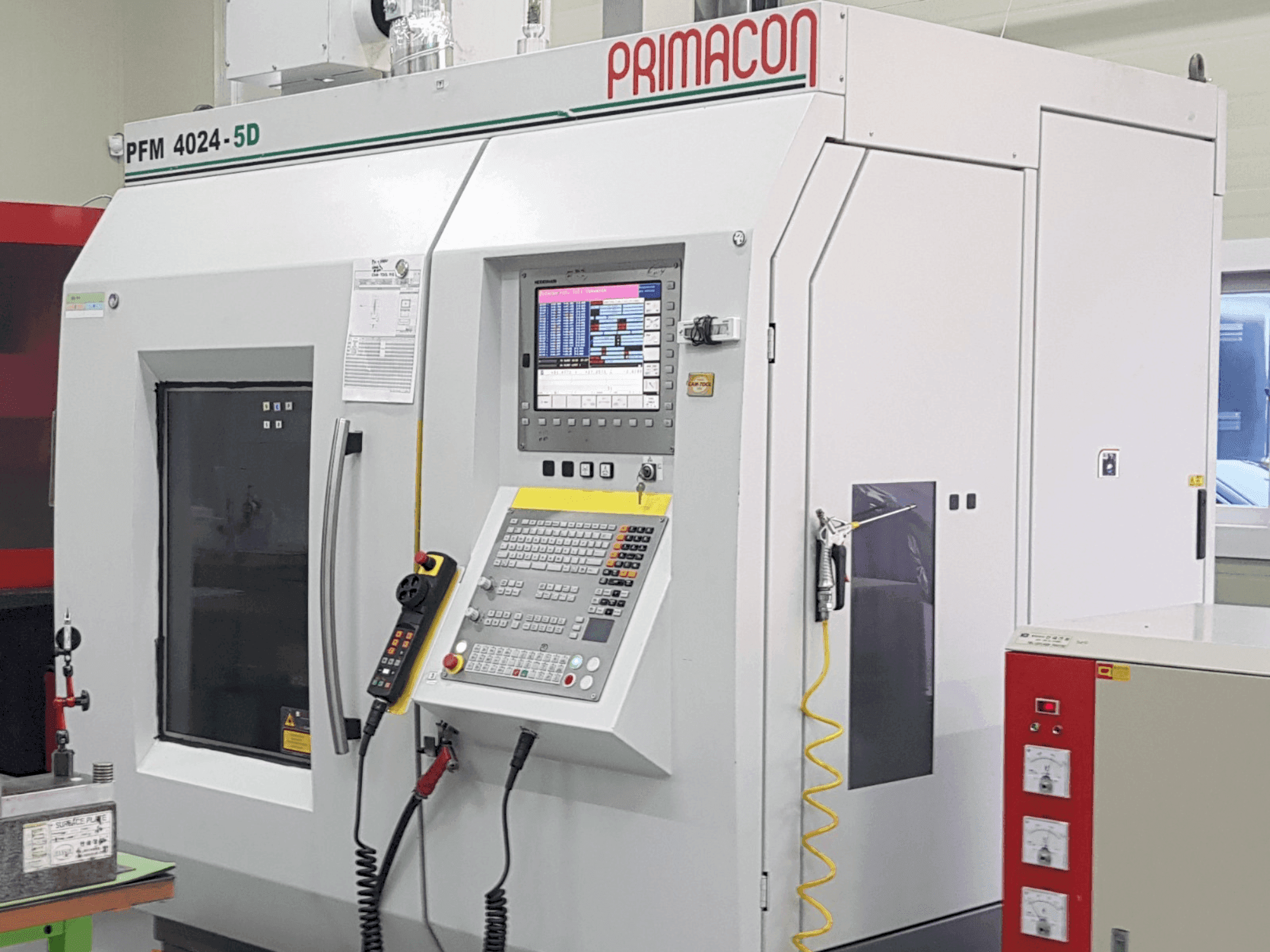 Mašīnas PRIMACON PFM 4024 pretskats