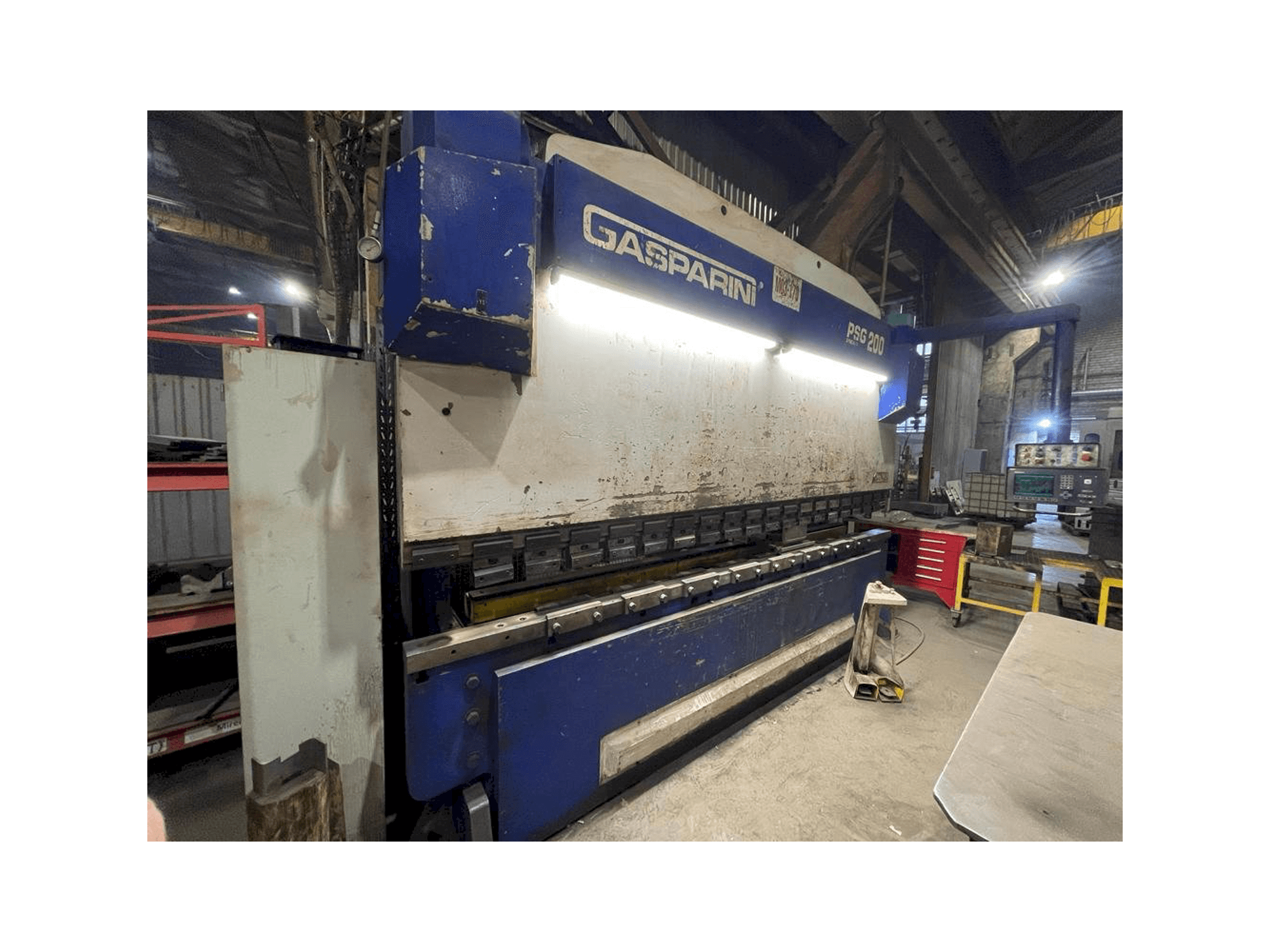Mašīnas GASPARINI PSG 200/4000 pretskats