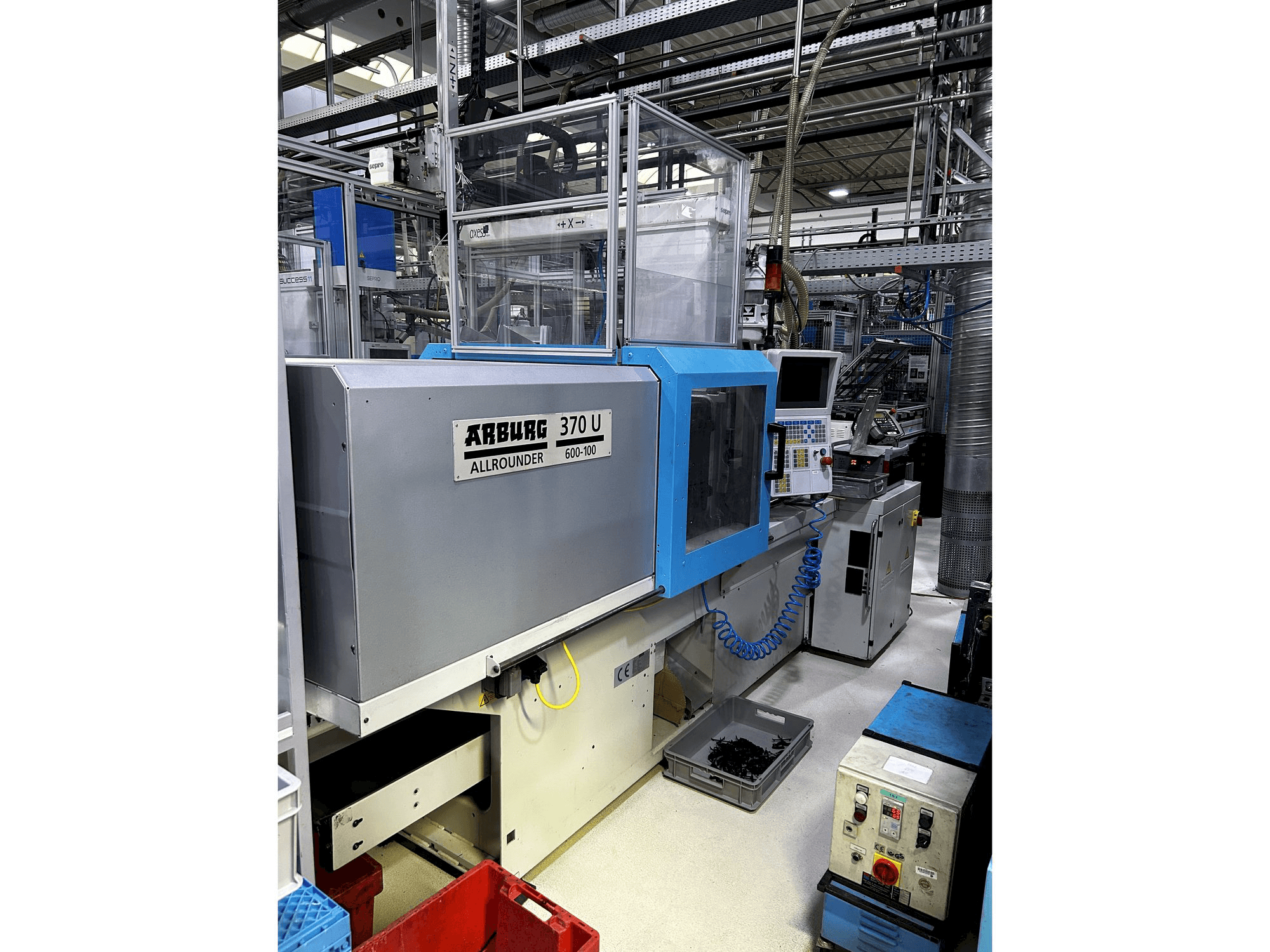 Mašīnas Arburg Allrounder 370 U 600-100 pretskats