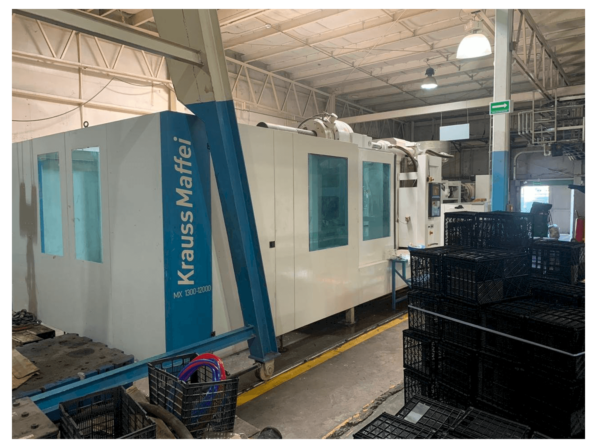 Mašīnas Krauss Maffei 1300-12000 MX pretskats