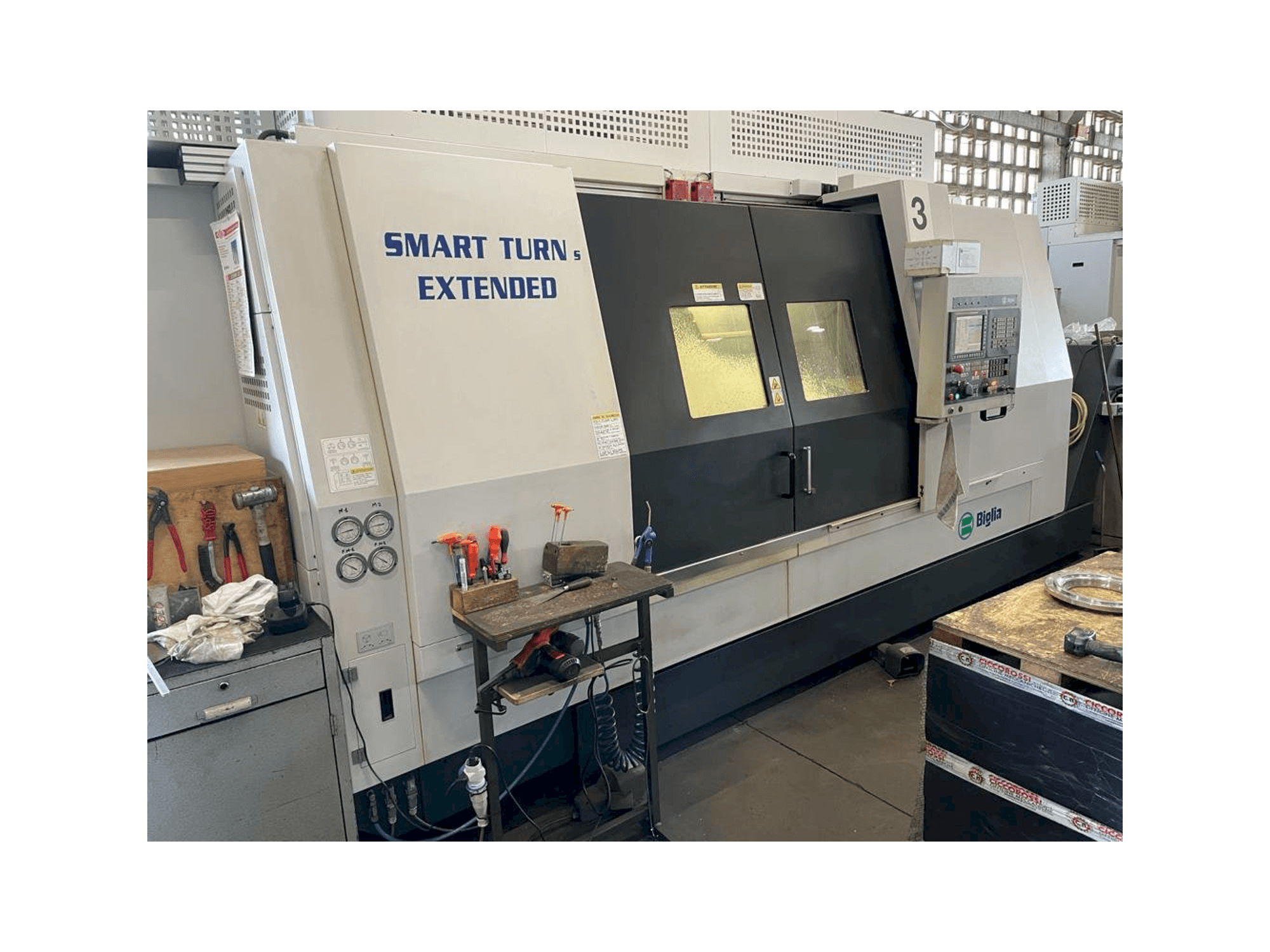 Mašīnas Biglia Smart Turn S Extended pretskats