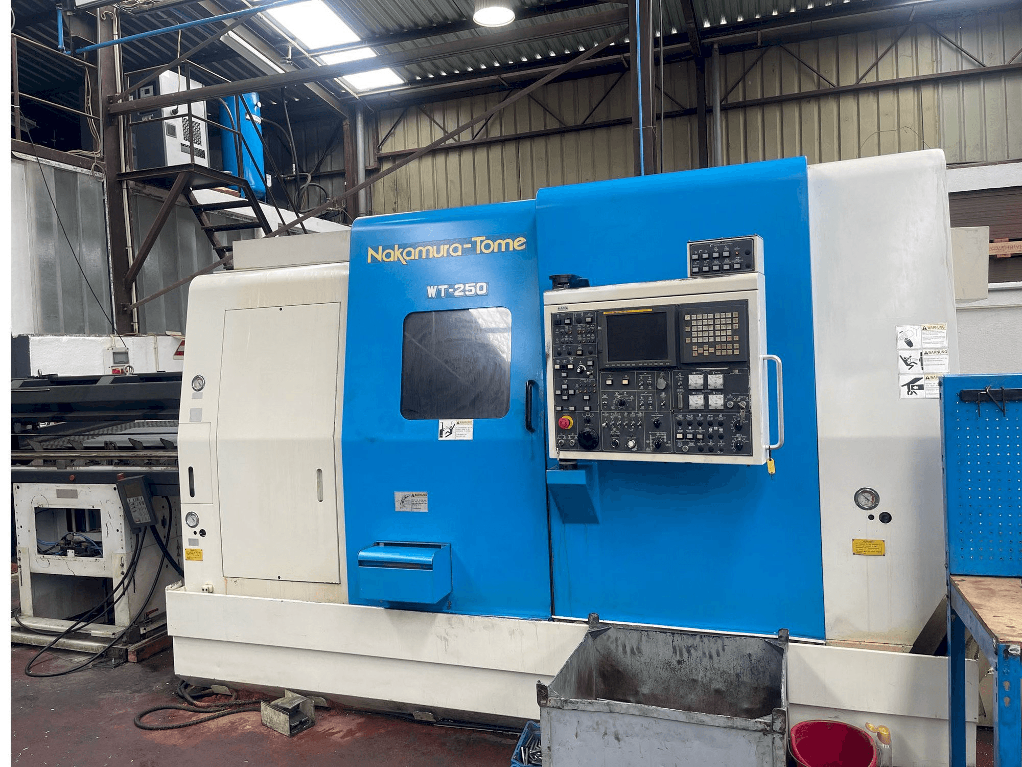 Mašīnas NAKAMURA Tome WT-250 pretskats