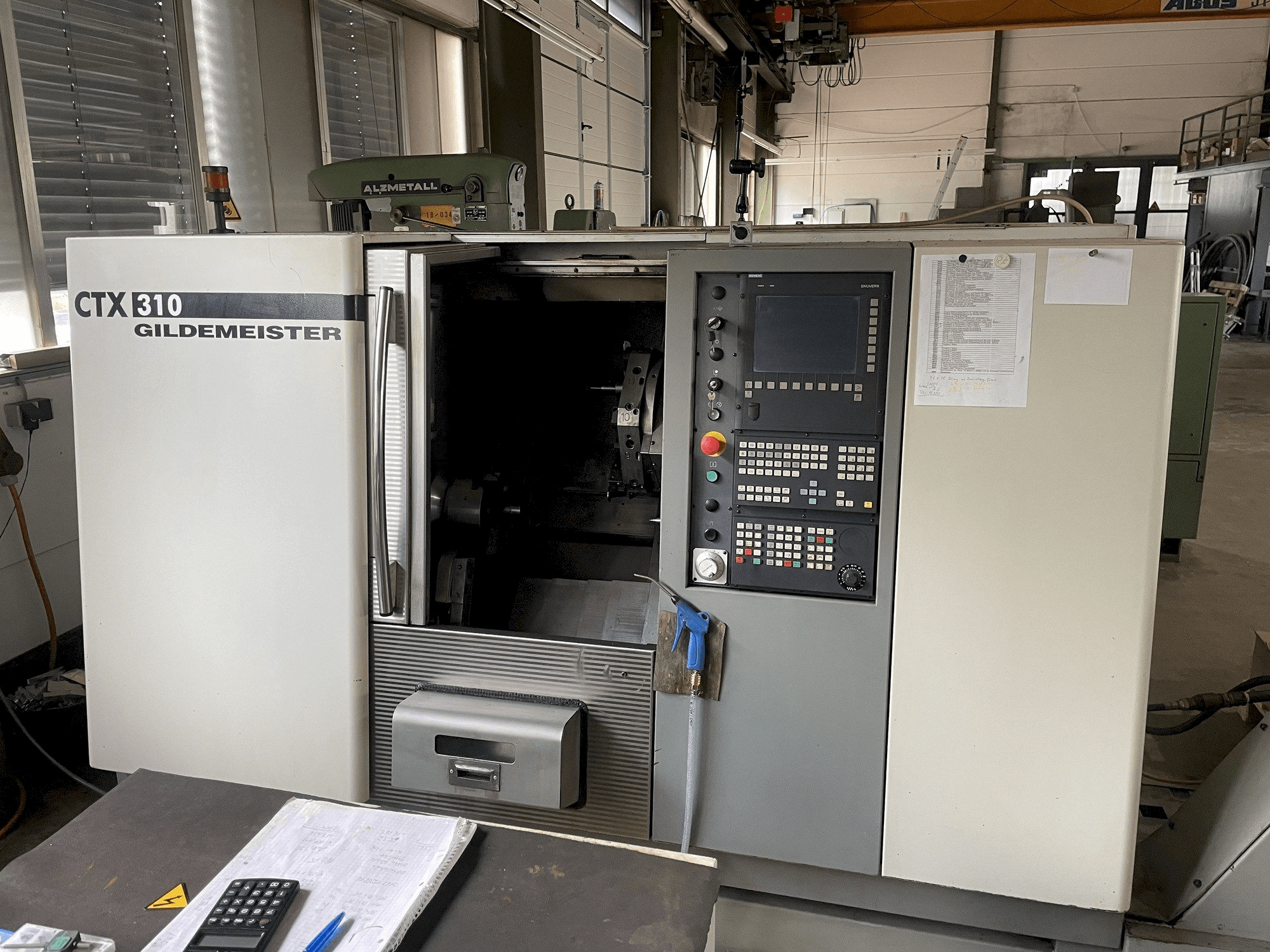 Mašīnas Gildemeister CTX 310 pretskats