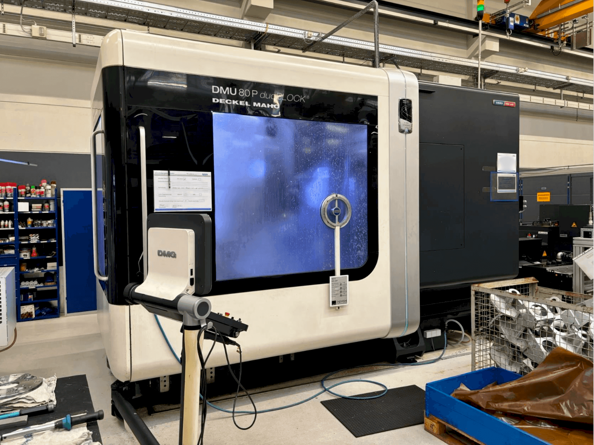 Mašīnas DMG MORI 80 P Duoblock pretskats