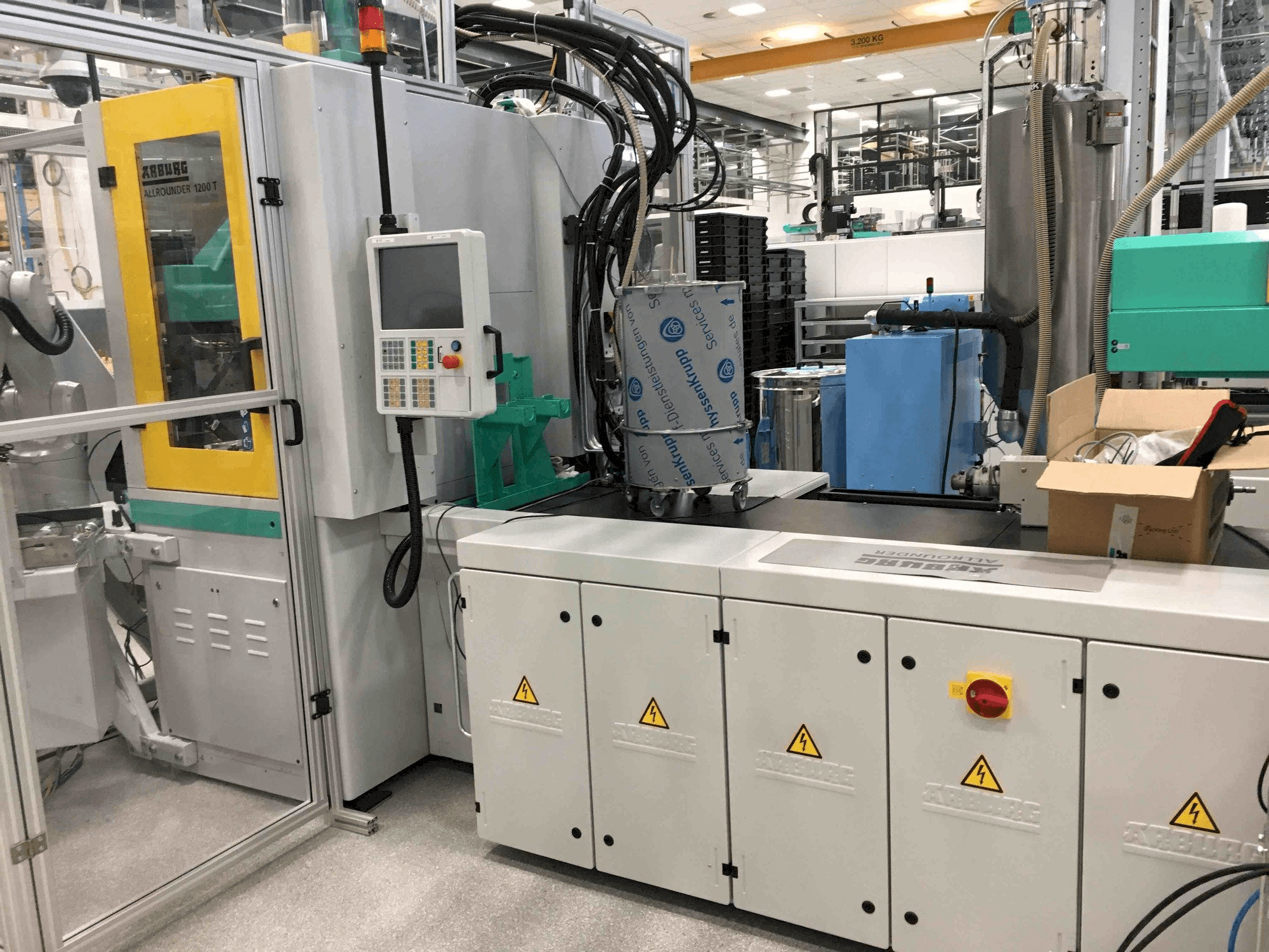 Mašīnas Arburg ALLROUNDER 1200 T 800 - 70 (2017) pretskats