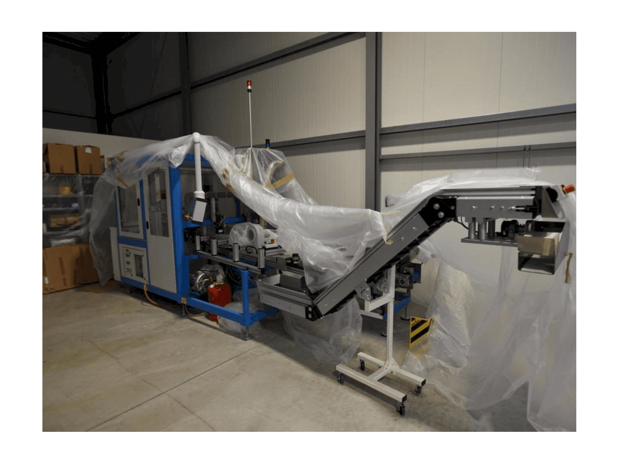 Mašīnas TAMPOPRINT Closure Print C kreisās malas skats