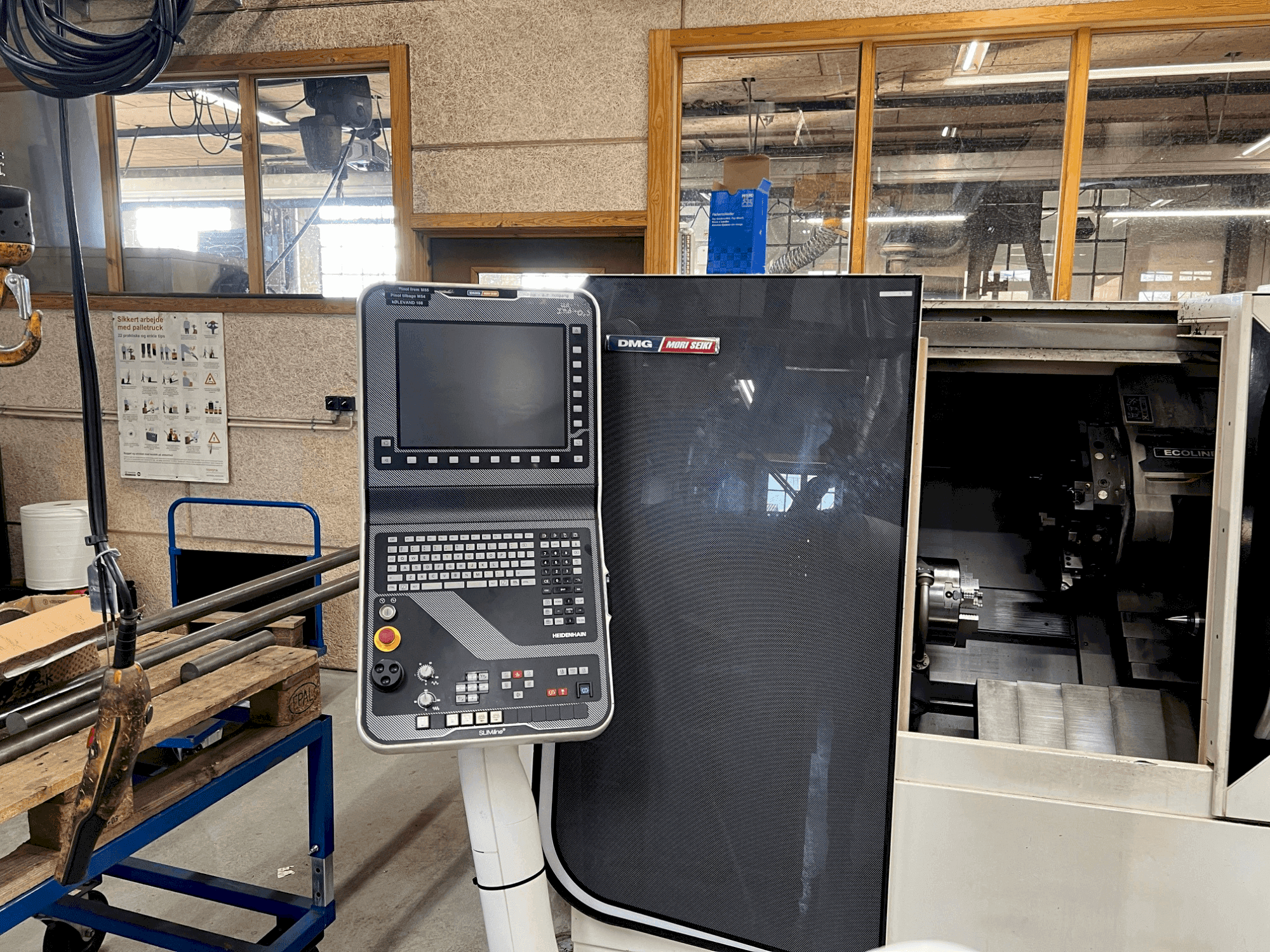 Mašīnas DMG Mori Seiki CTX 310 ecoline pretskats