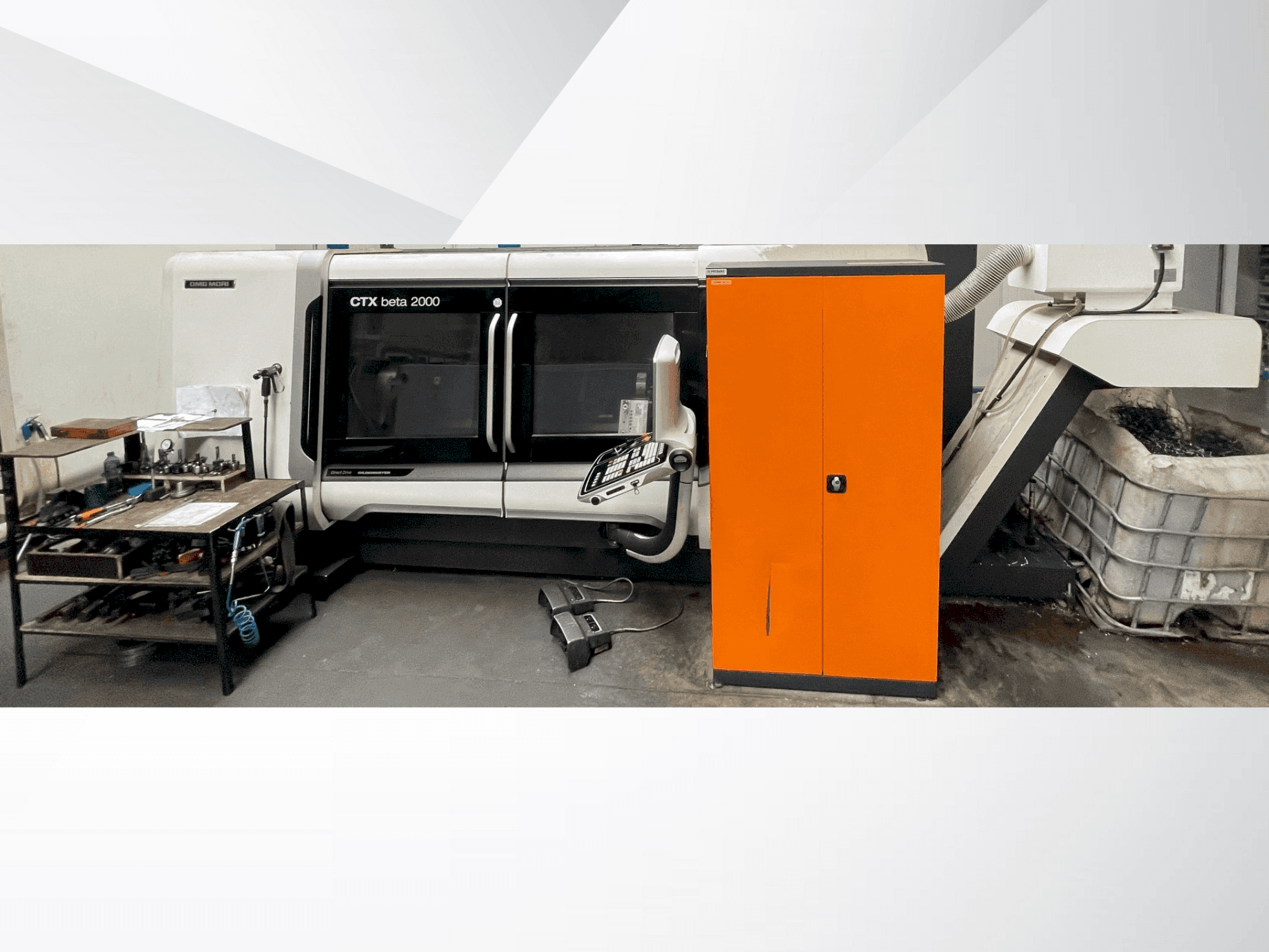 Mašīnas DMG MORI CTX 2000 pretskats