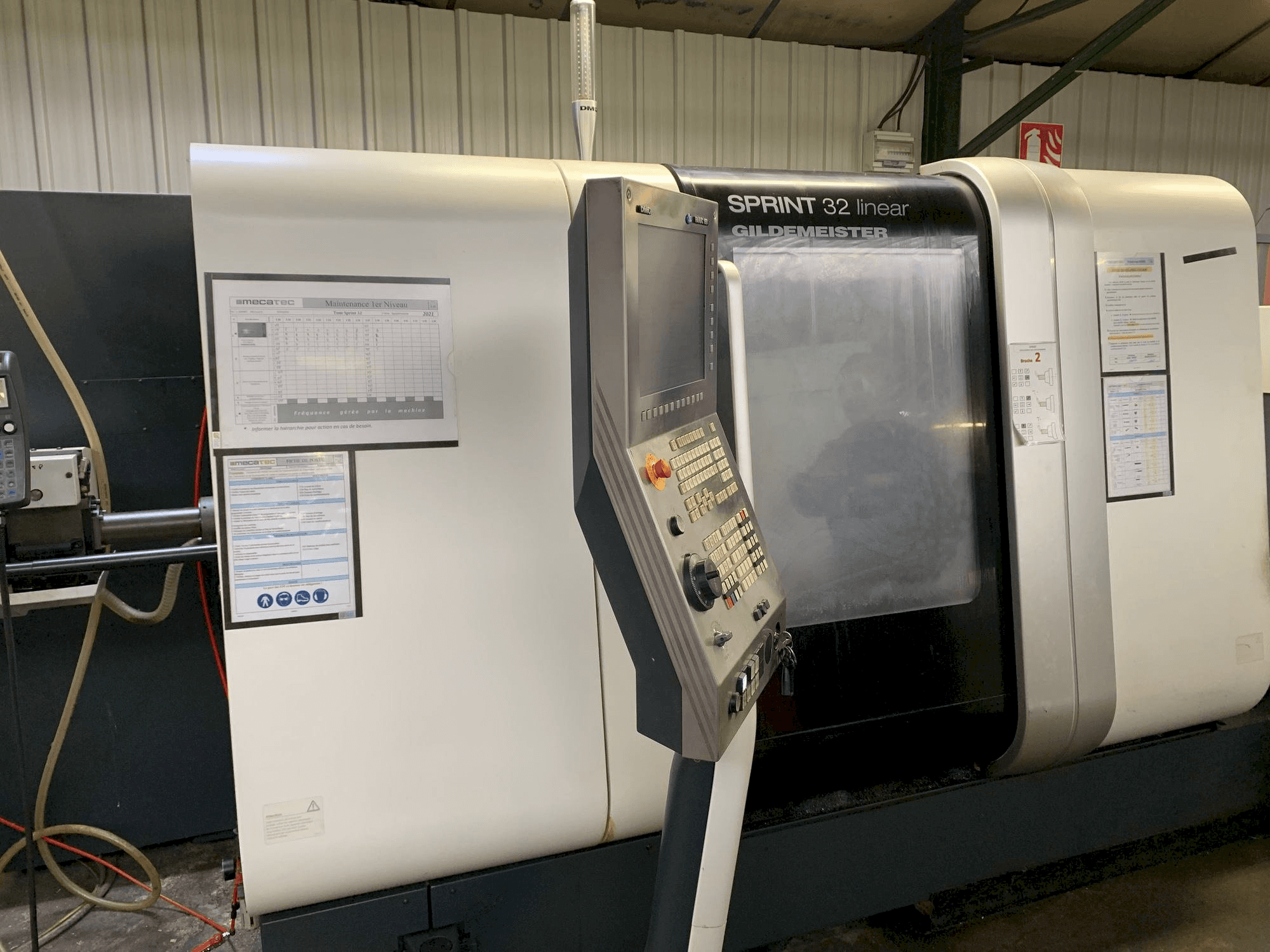Mašīnas DMG SPRINT 32 linear pretskats