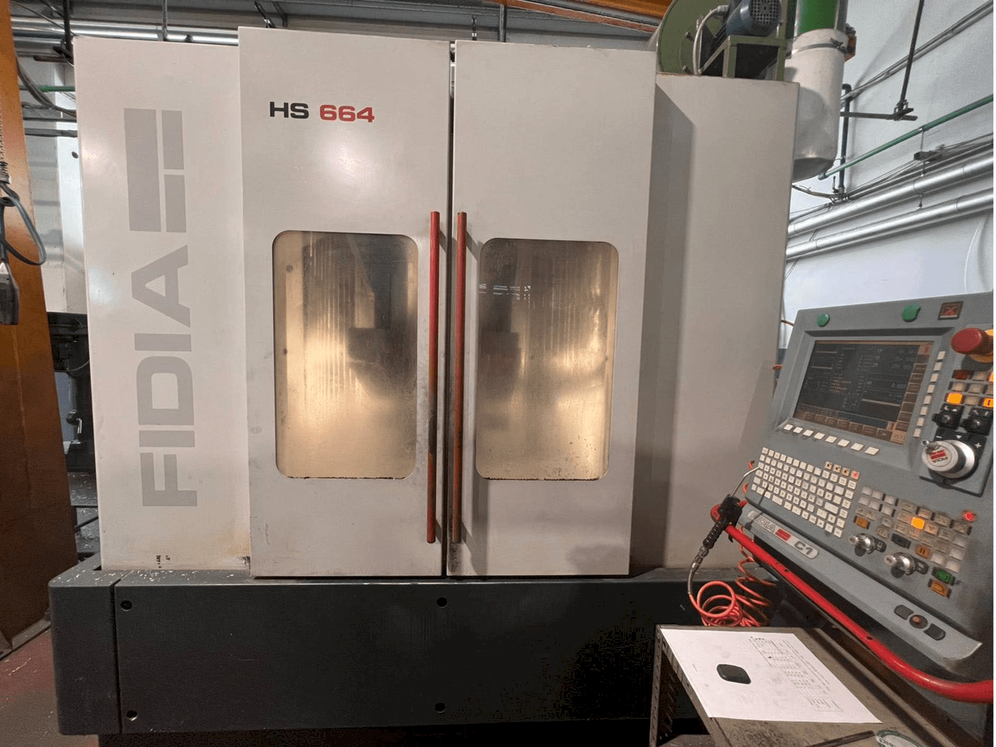 Mašīnas Fidia HS 664 pretskats