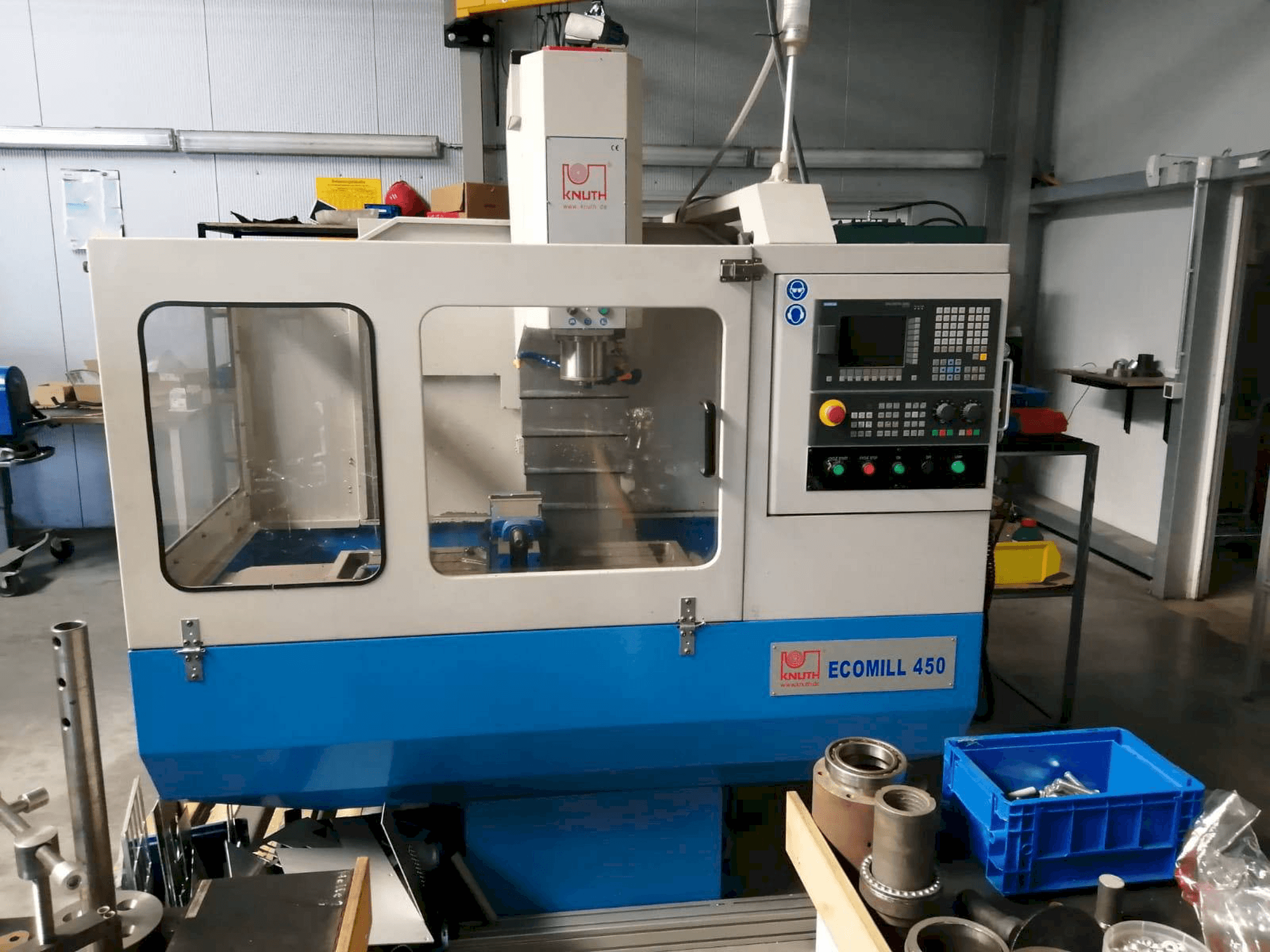 Mašīnas KNUTH ECOMILL 450 pretskats