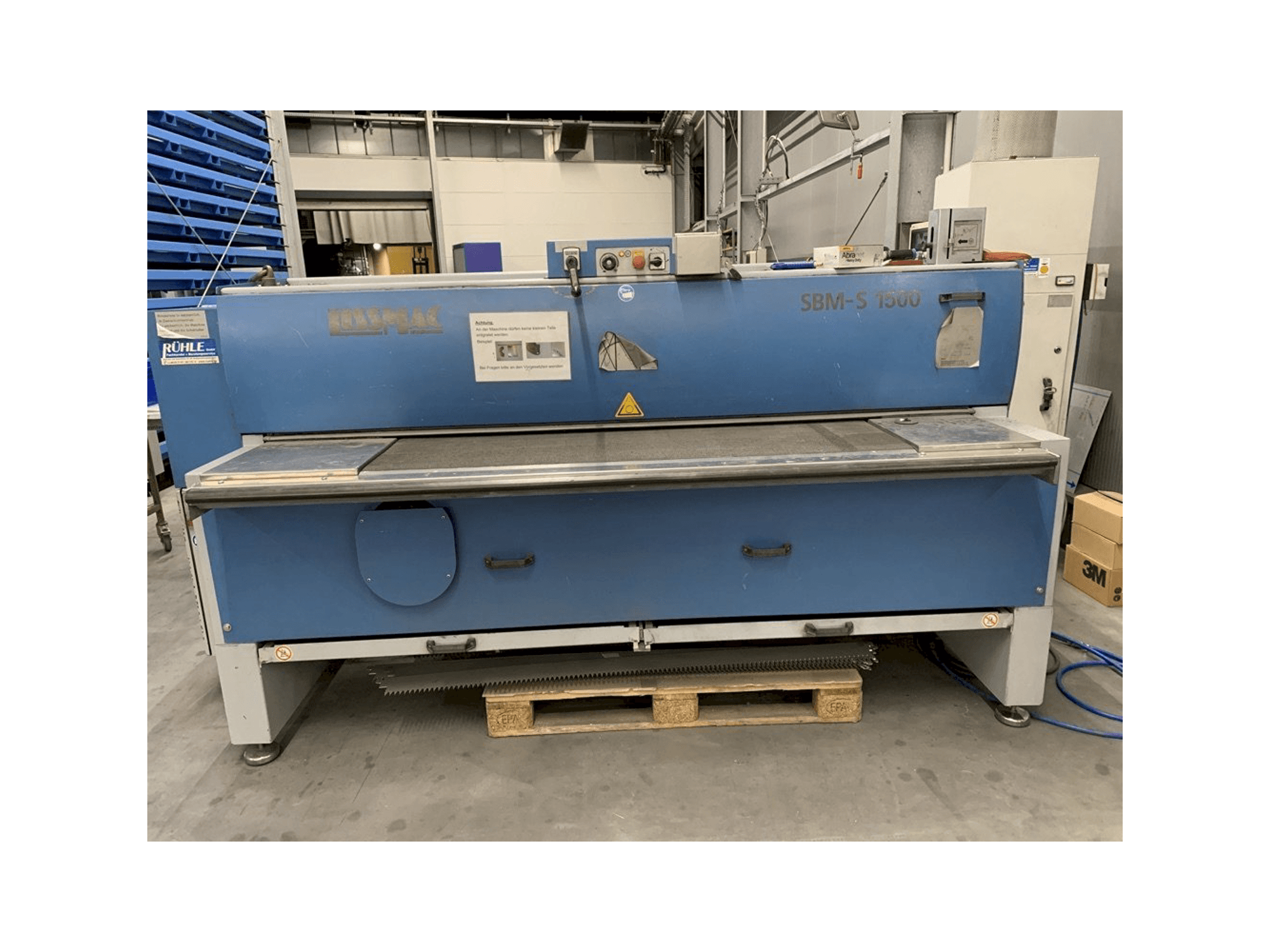 Mašīnas LISSMAC SBM-S 1500 pretskats