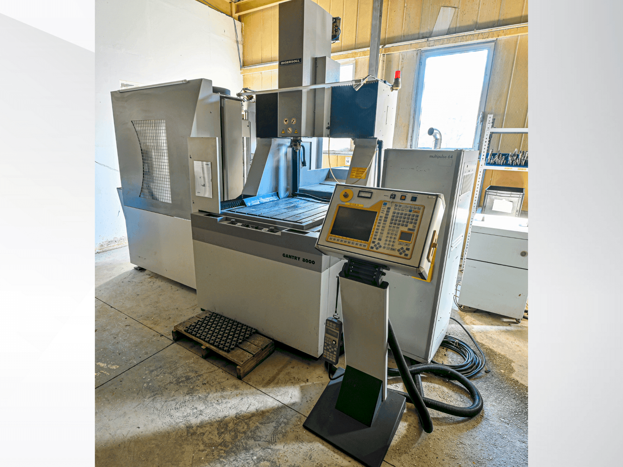 Mašīnas OPS INGERSOLL Gantry 8000 pretskats