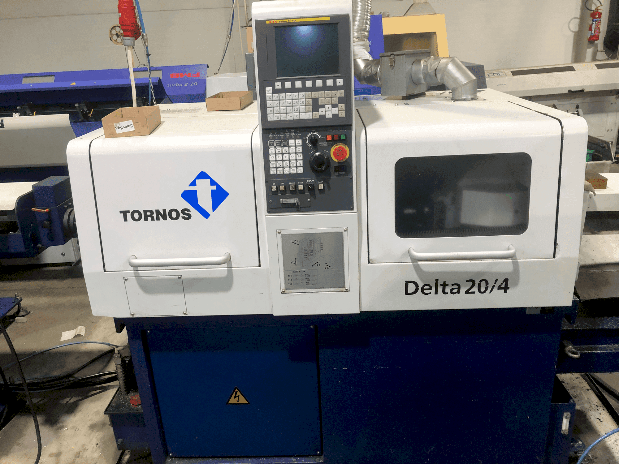 Mašīnas TORNOS TORNOS DELTA 20/4 pretskats